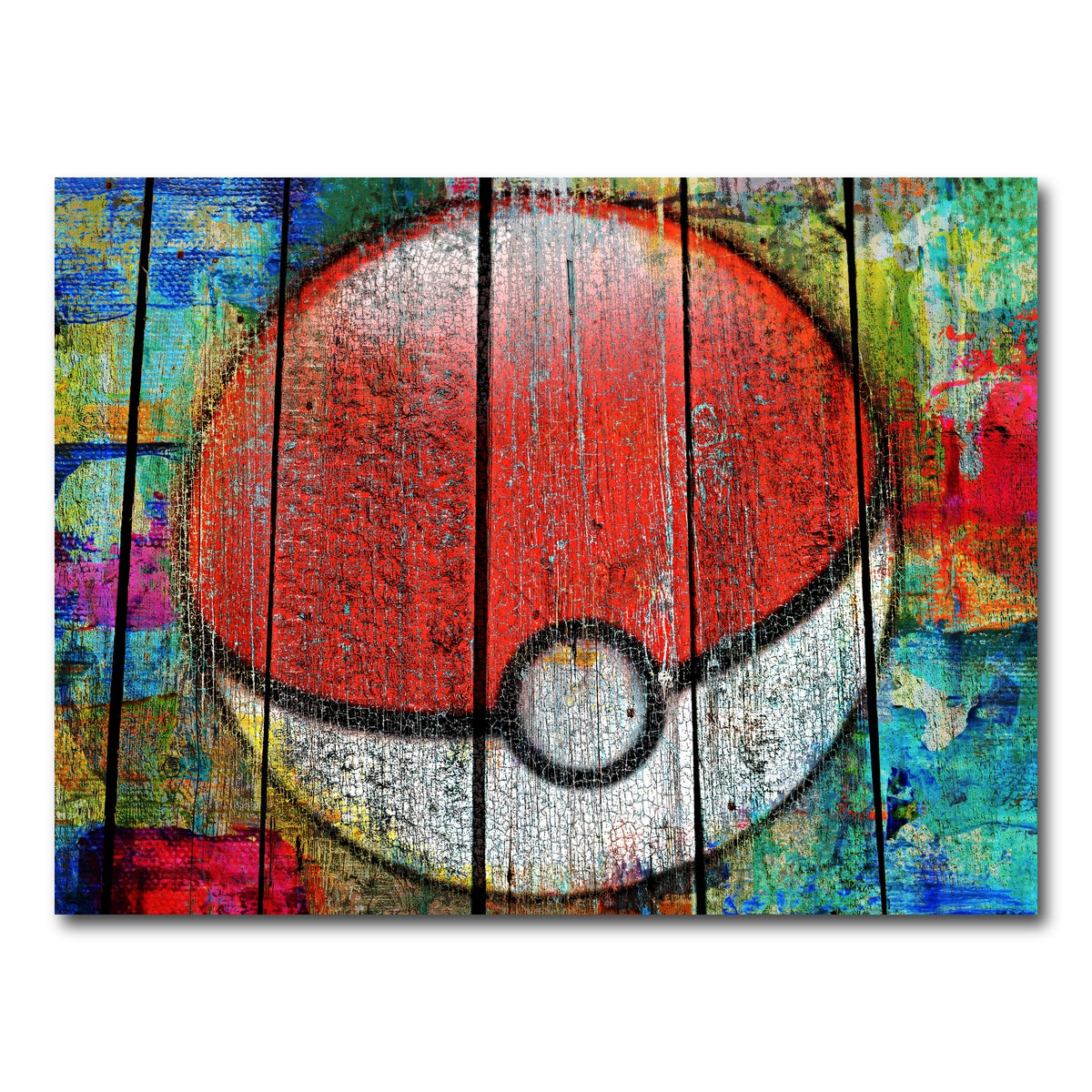 AUTO-MOCKUP WHITE | PokeBall | 1 Piece | Gallery Wrap Canvas | group=4x3