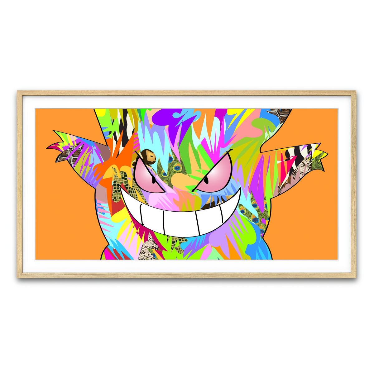 Framed Print 2x1 Natural