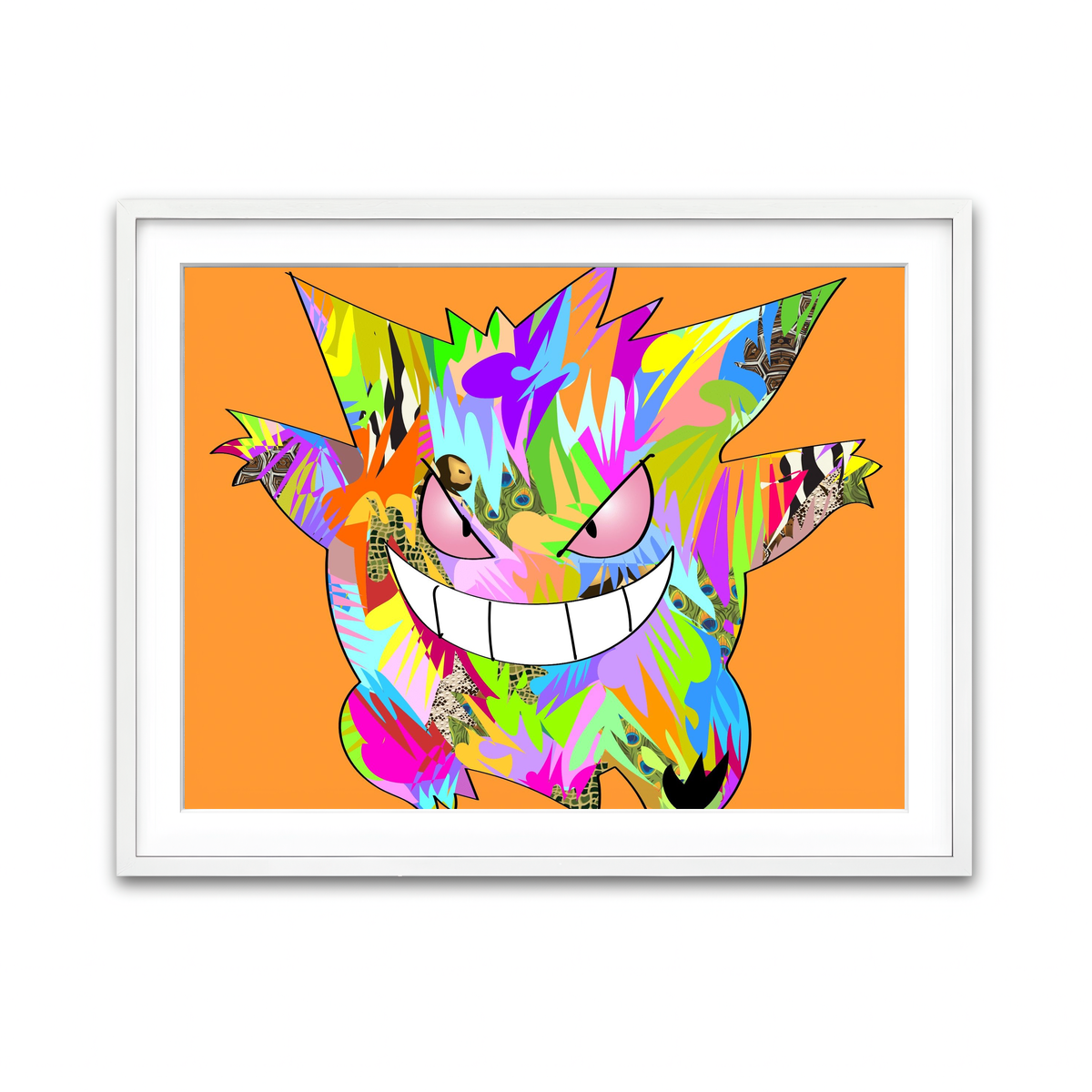 Framed Print 4x3 White
