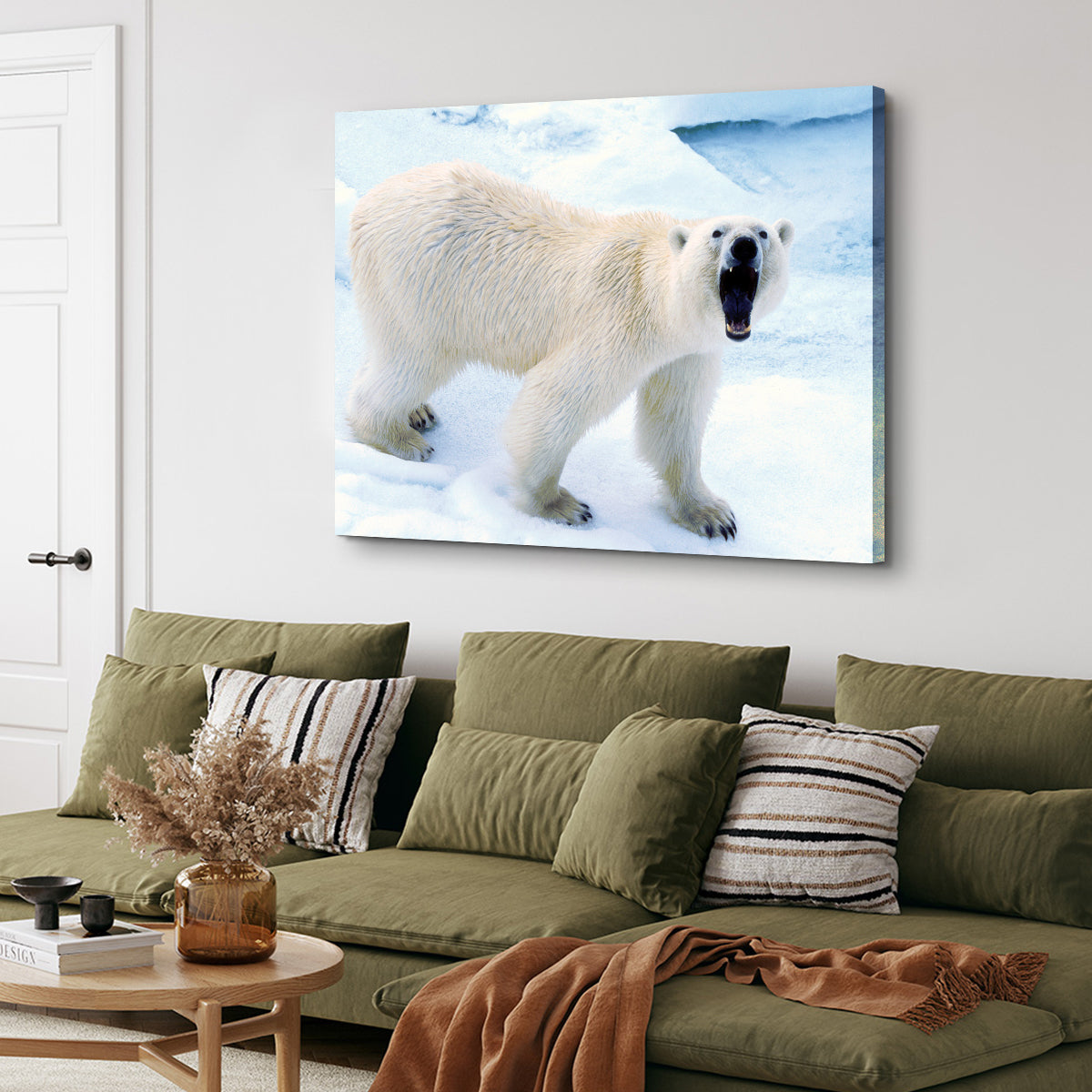 Polar Bear in Svalbard Norway Wall Art