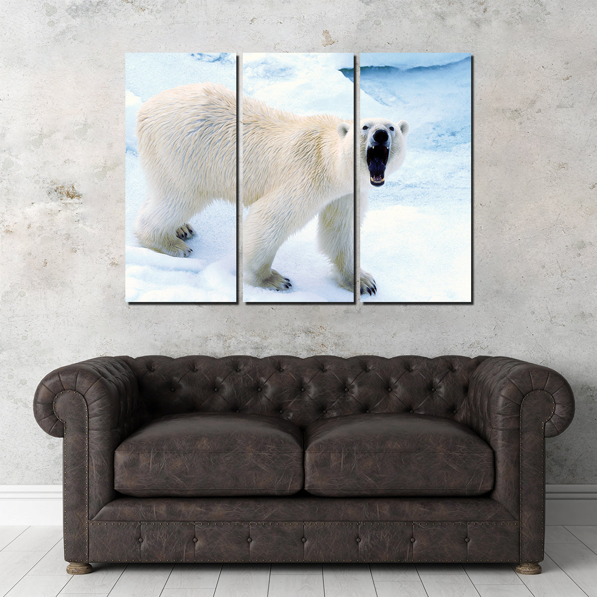 Polar Bear in Svalbard Norway Wall Art