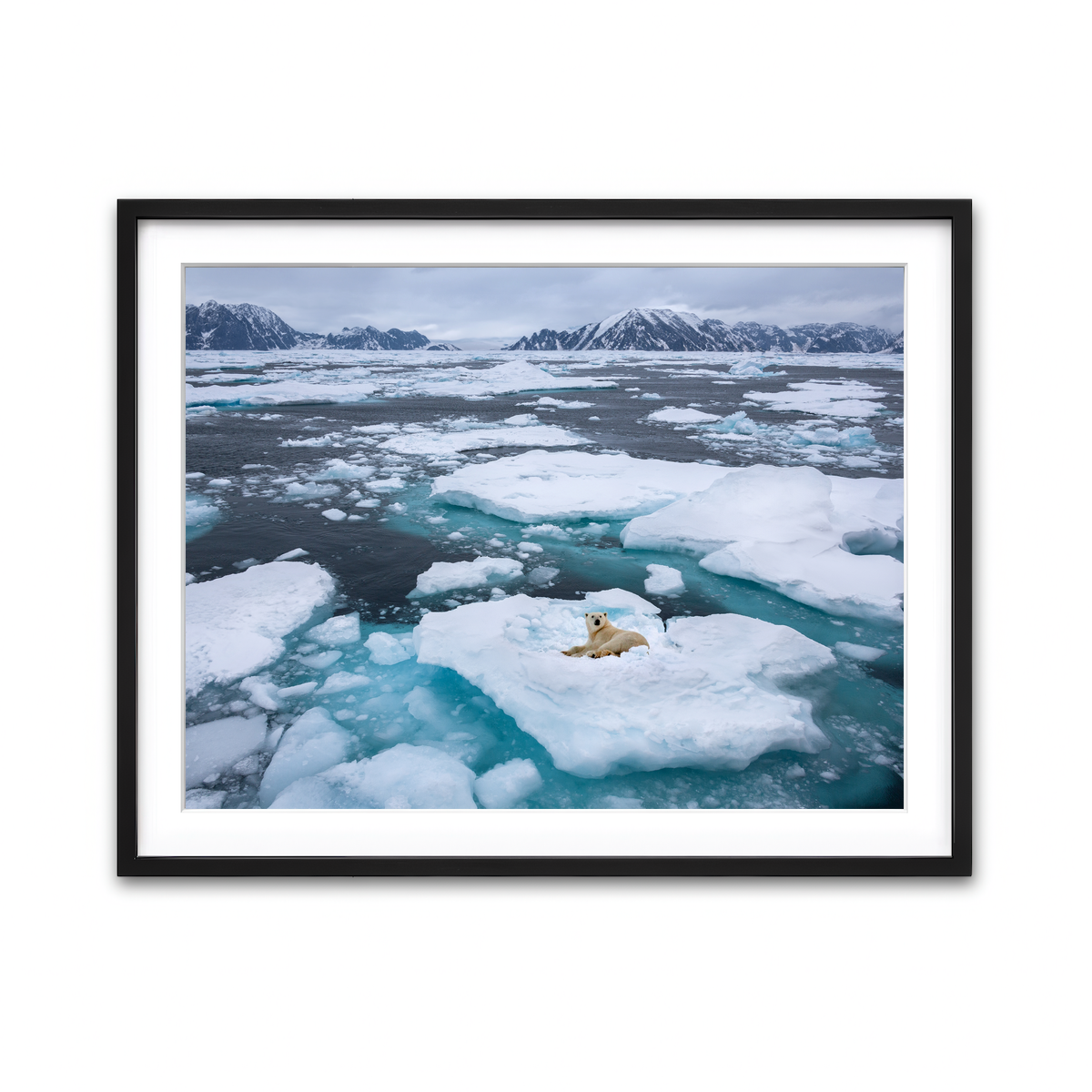 Framed Print 4x3 Black