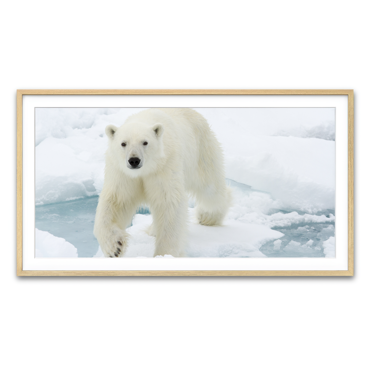 Framed Print 2x1 Natural