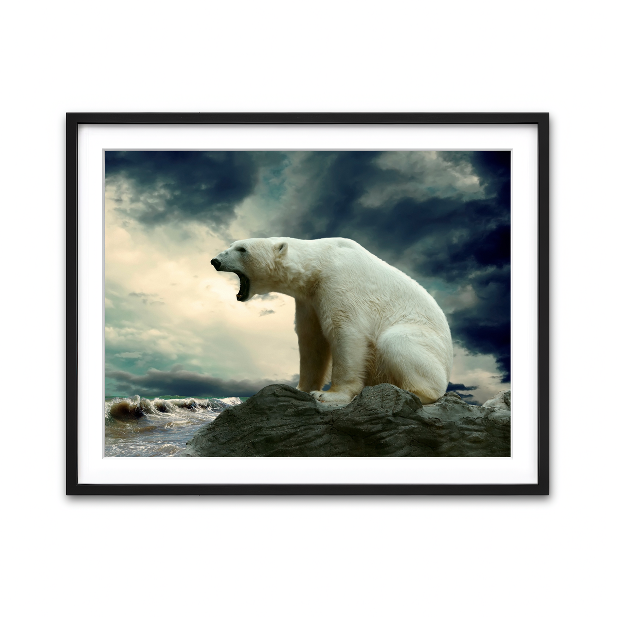 Framed Print 4x3 Black