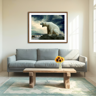 AUTO-MOCKUP ROOM | Polar Escape Wall Art