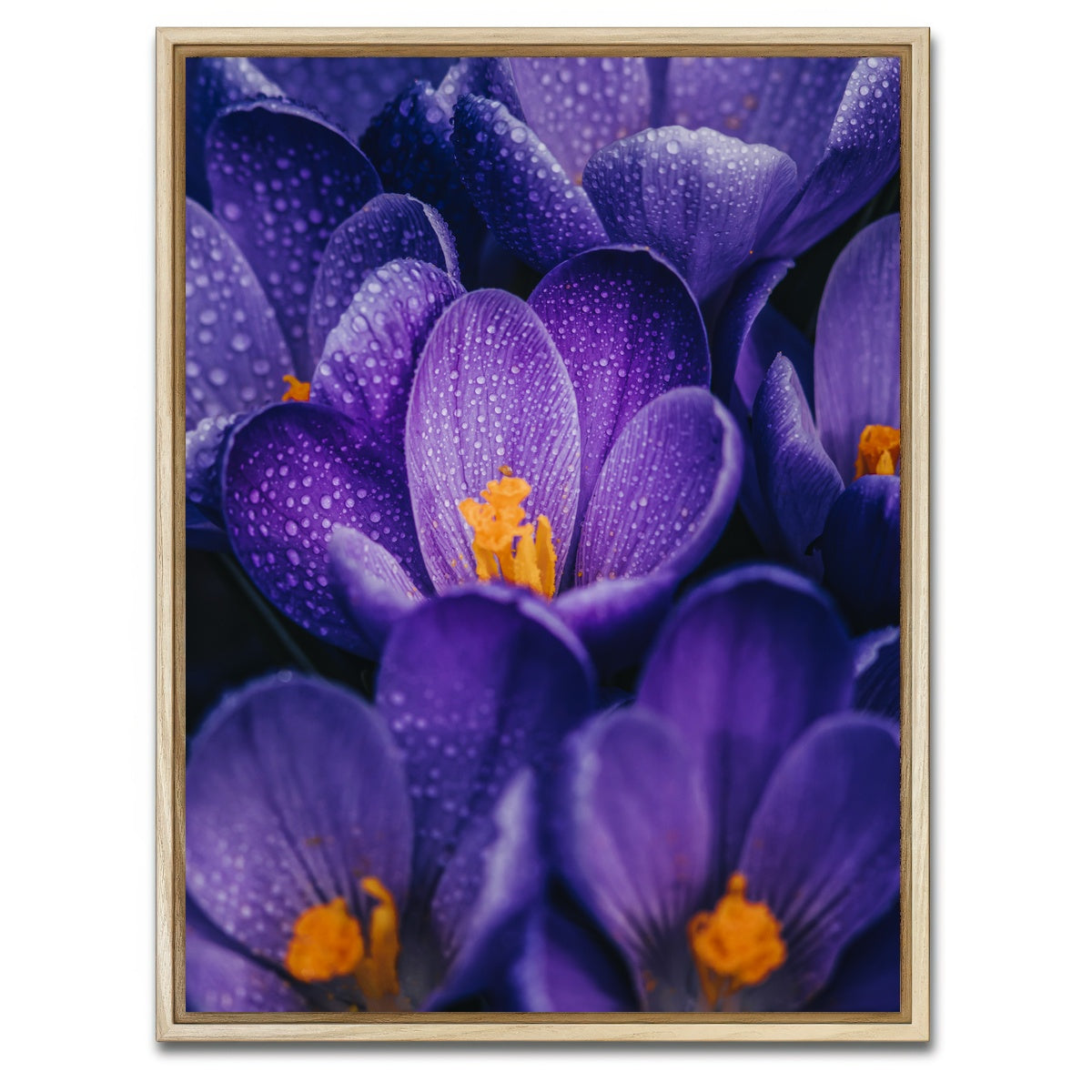 AUTO-MOCKUP WHITE | Pollen Purple | 1 Piece | Natural Framed Canvas | group=3x4