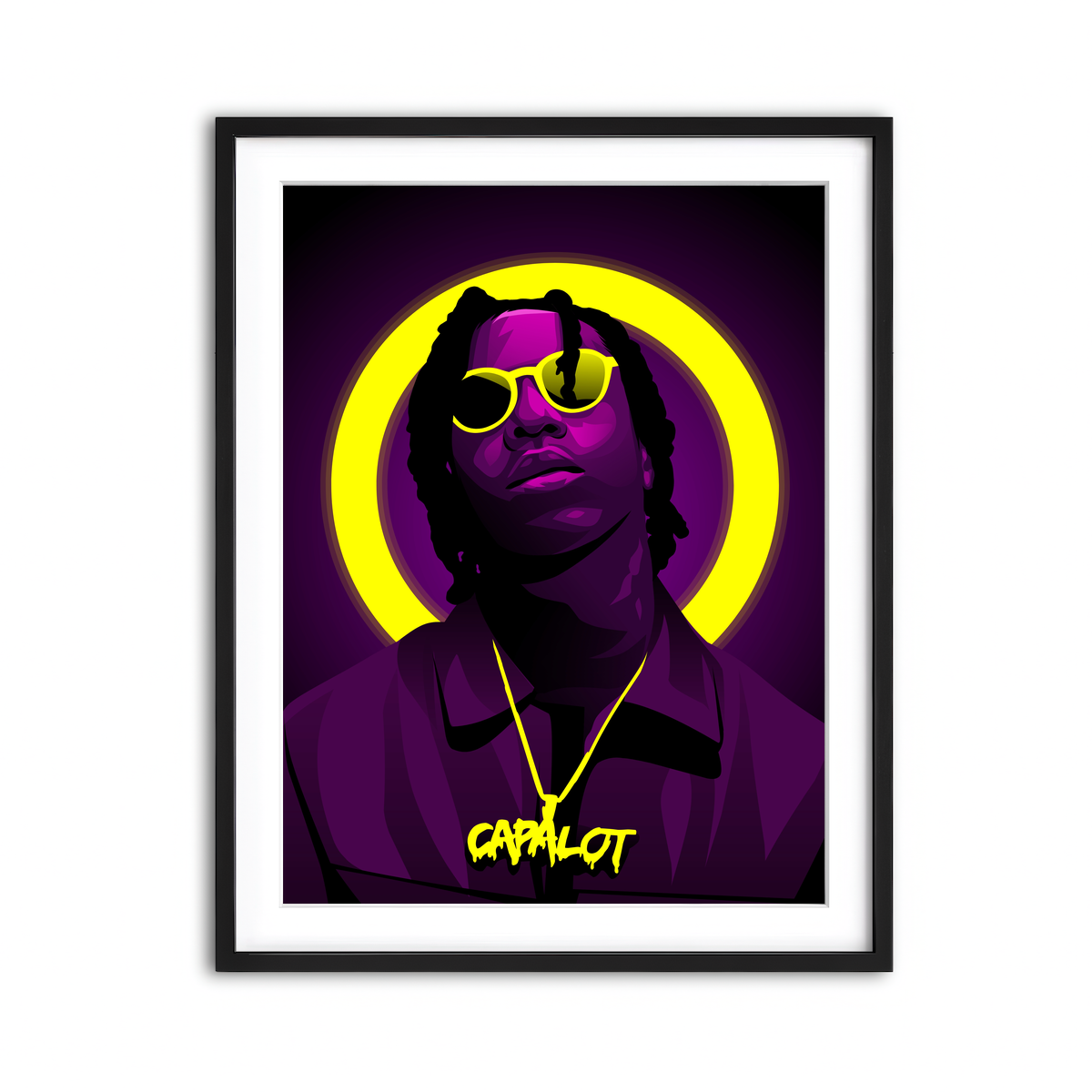 Framed Print 3x4 Black