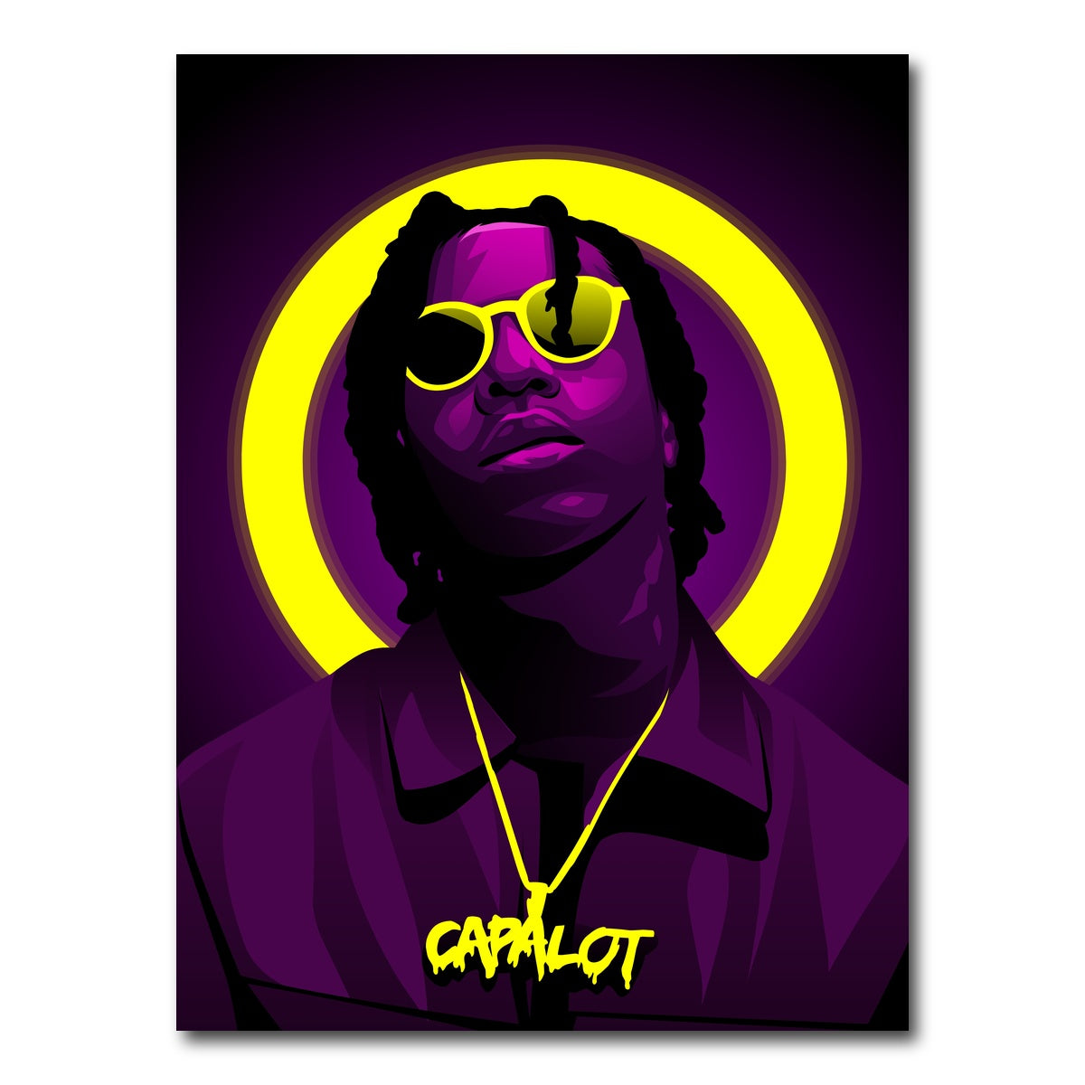 AUTO-MOCKUP WHITE | Polo G | 1 Piece | Gallery Wrap Canvas | group=3x4