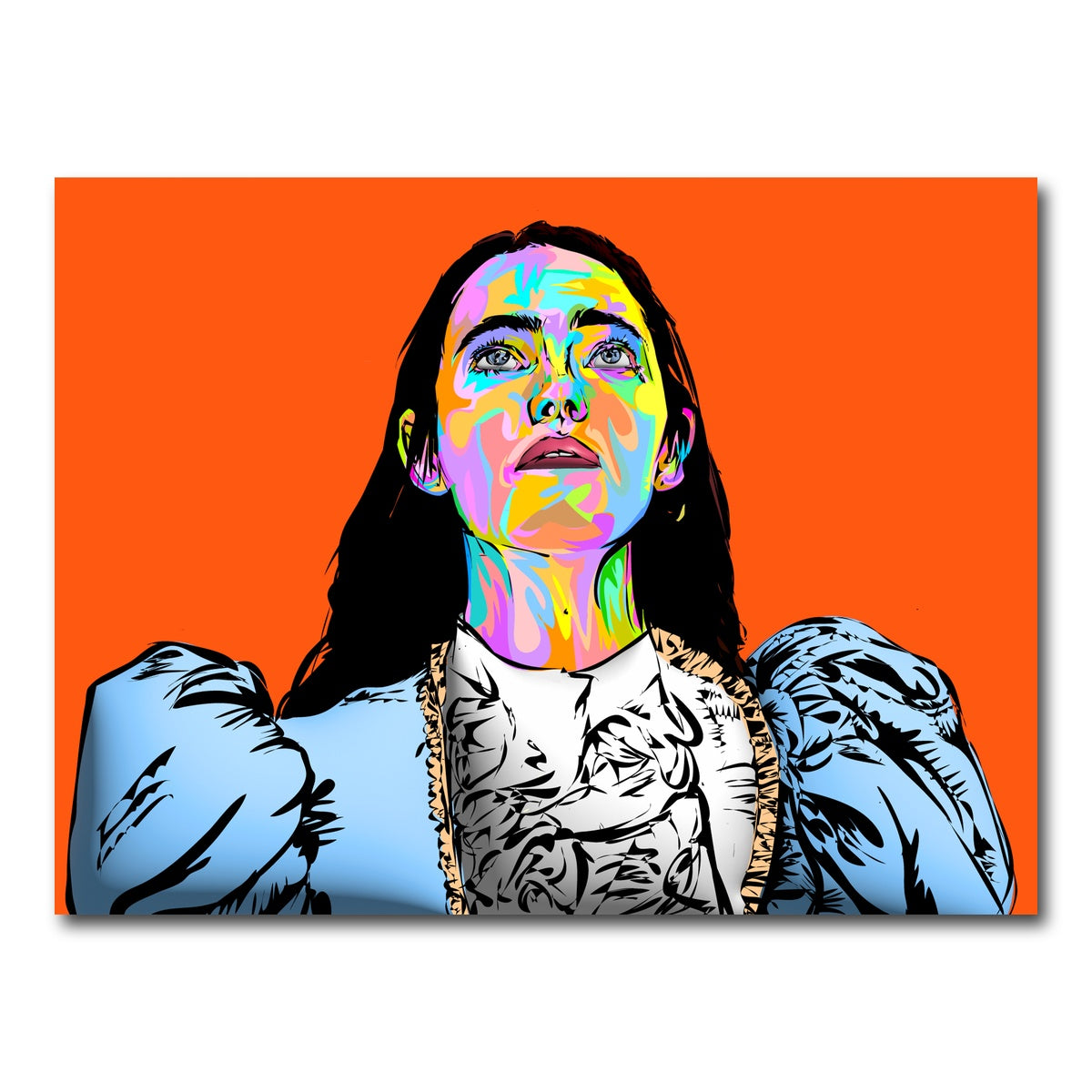 AUTO-MOCKUP WHITE | Poor Things Bella | 1 Piece | Gallery Wrap Canvas | group=4x3