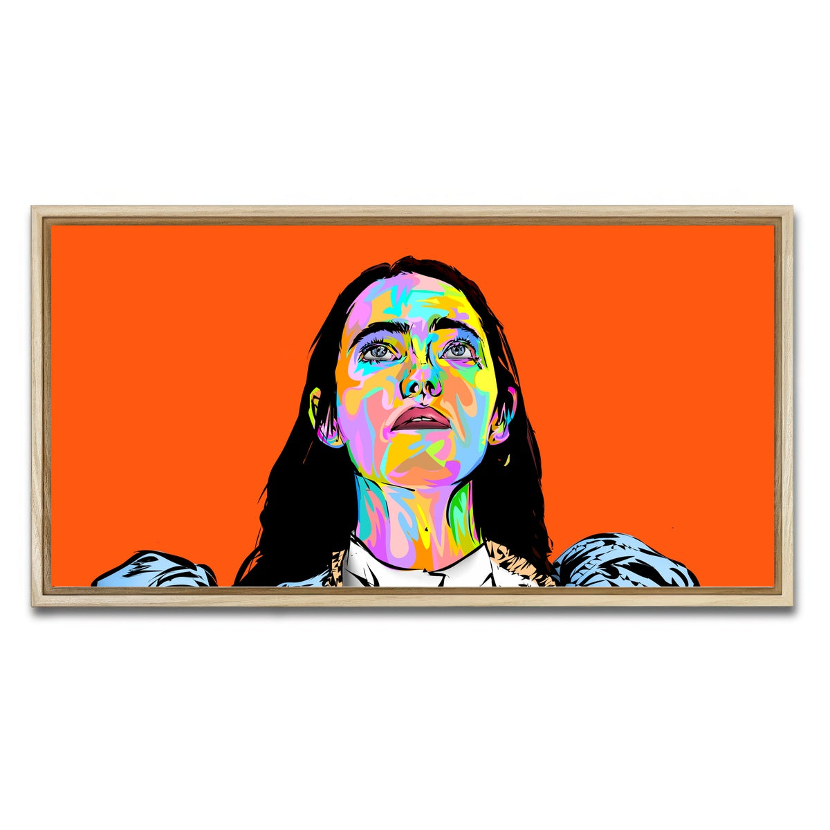 AUTO-MOCKUP WHITE | Poor Things Bella | 1 Piece | Natural Framed Canvas | group=2x1