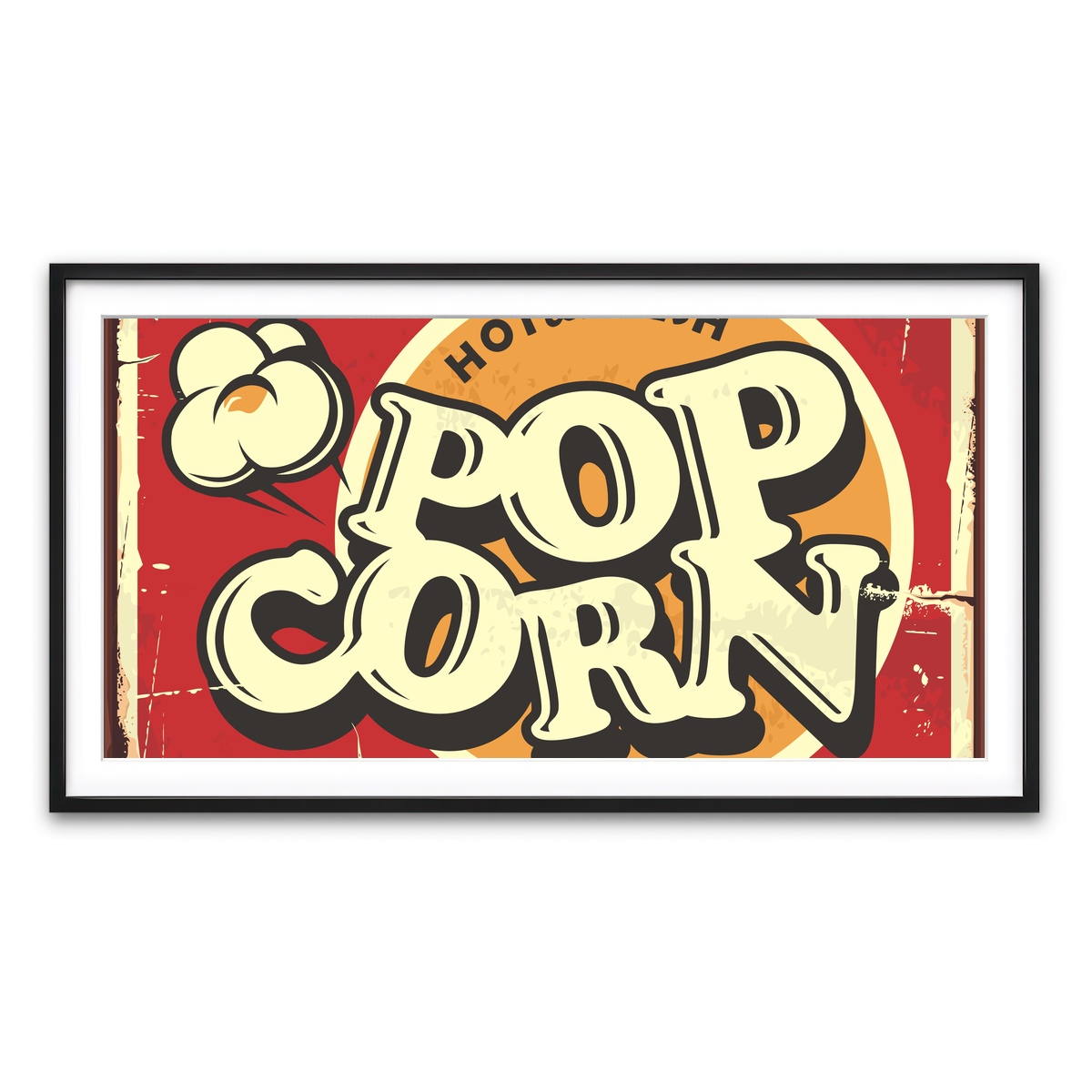 Framed Print 2x1 Black