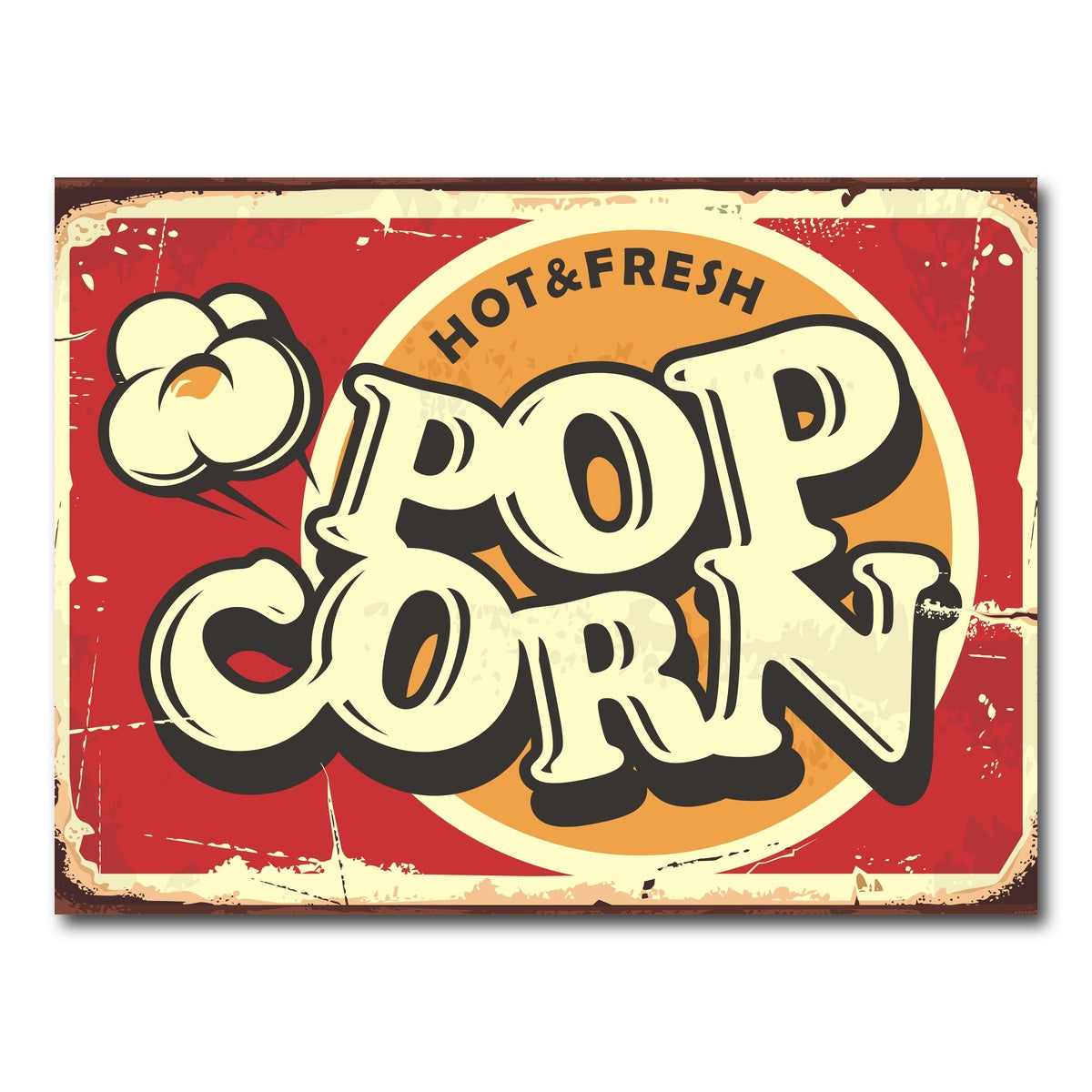 AUTO-MOCKUP WHITE | Pop Corn | 1 Piece | Gallery Wrap Canvas | group=4x3