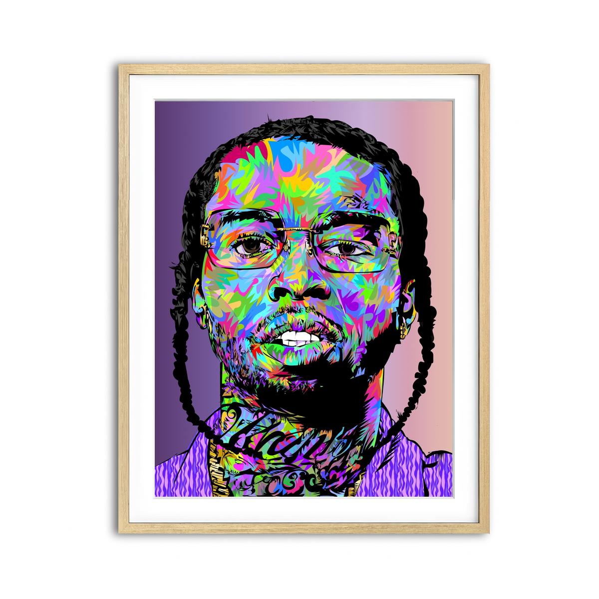 Framed Print 3x4 Natural