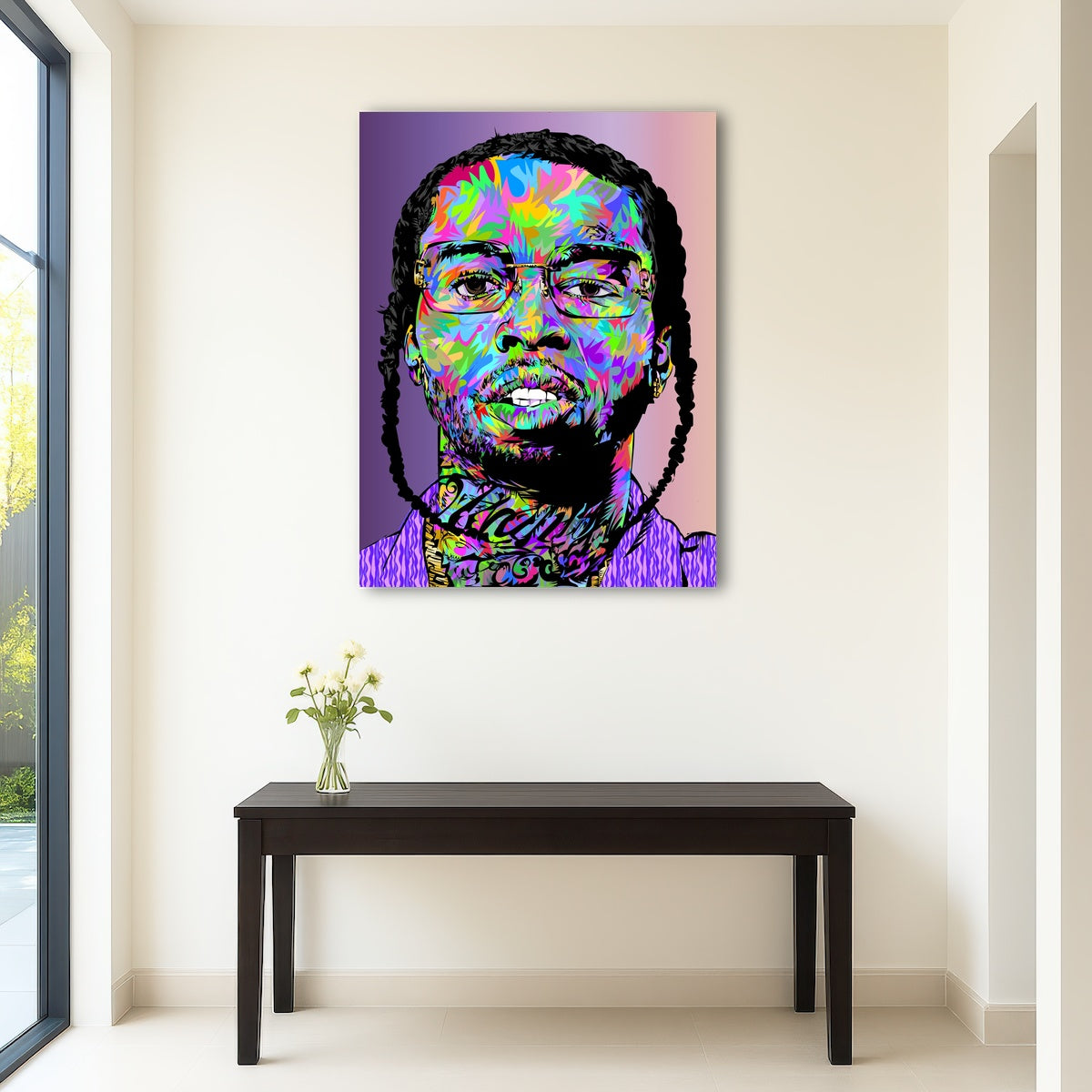 AUTO-MOCKUP ROOM | Pop Smoke Abstract