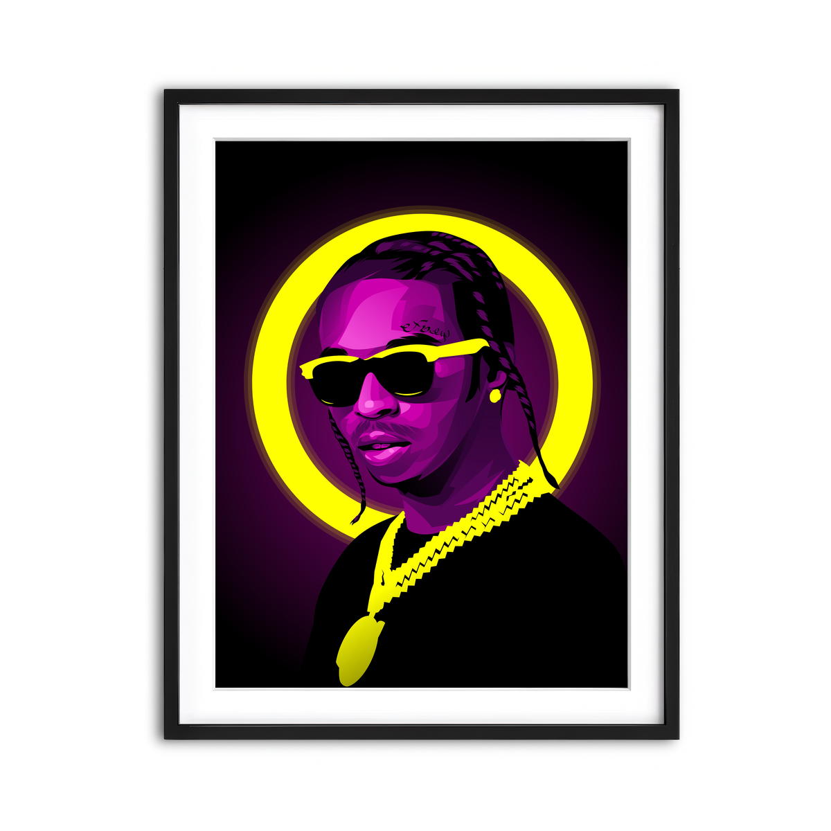 Framed Print 3x4 Black