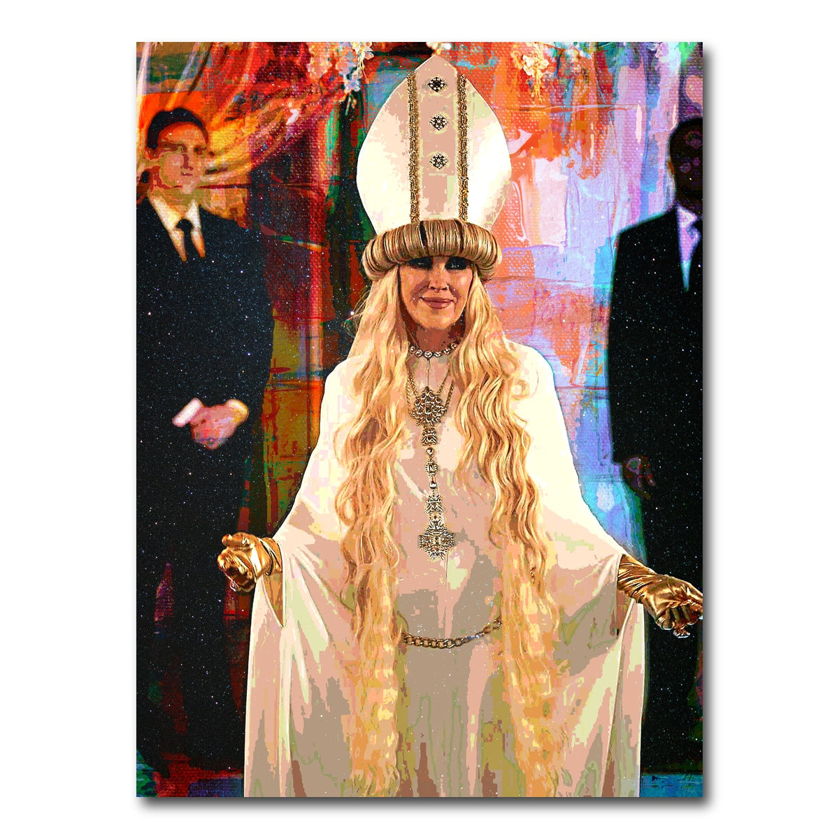 AUTO-MOCKUP WHITE | Pope Moira | 1 Piece | Gallery Wrap Canvas | group=3x4