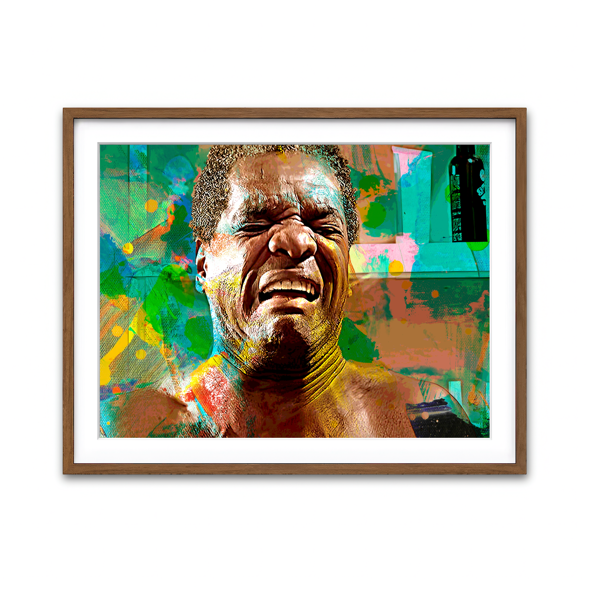 Framed Print 4x3 Walnut