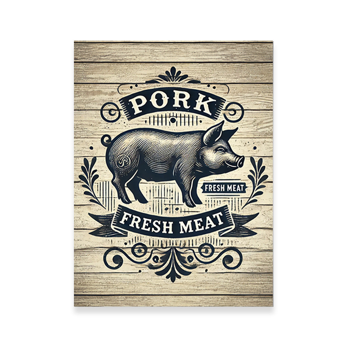 Pork and Fresh Meat Wall Art