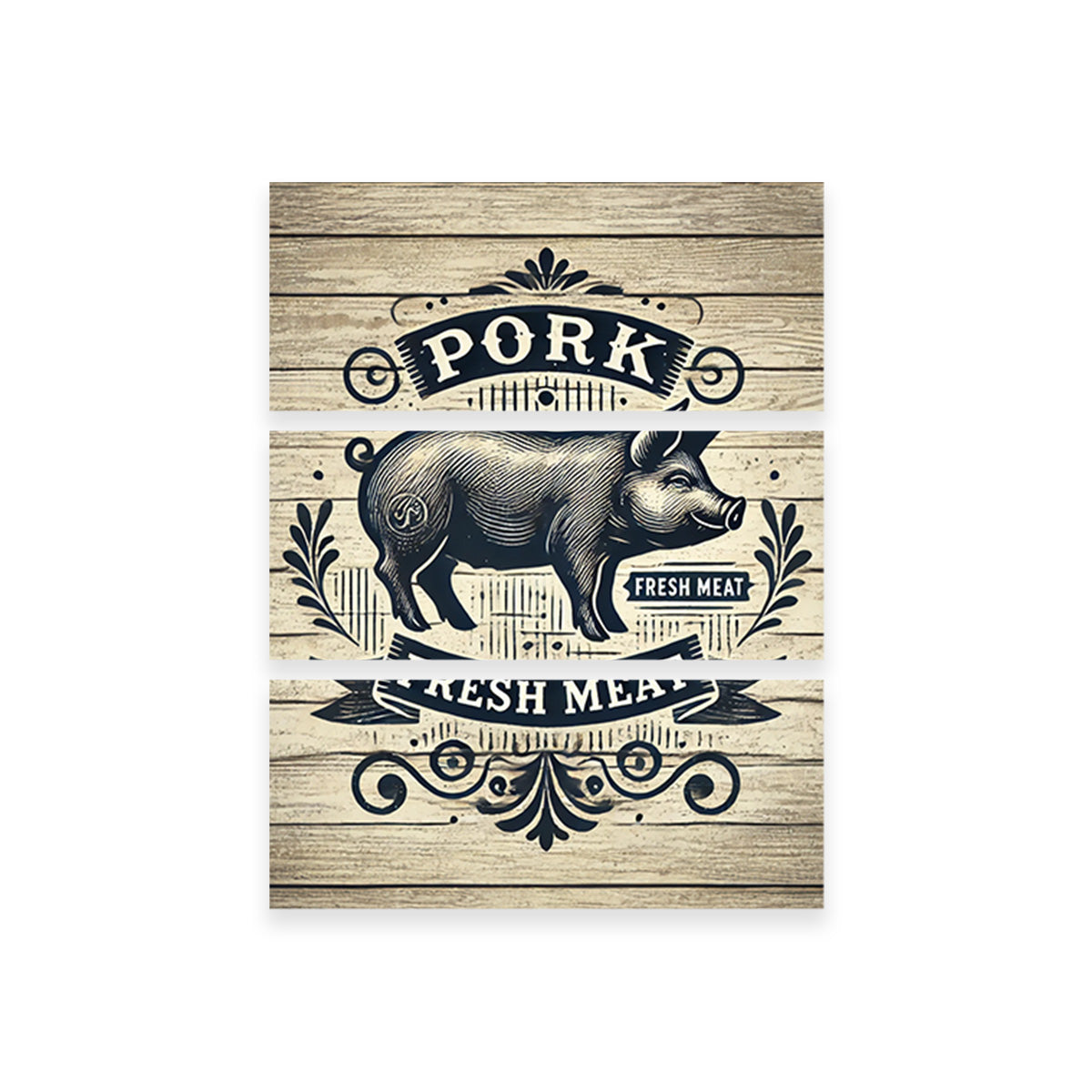 Pork and Fresh Meat Wall Art