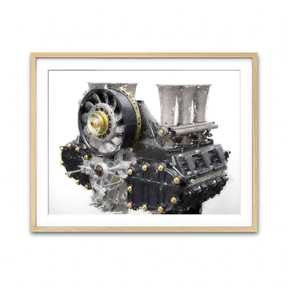 Framed Print 4x3 Natural