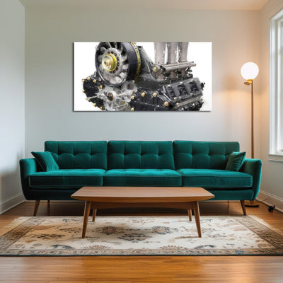 AUTO-MOCKUP ROOM | Porsche 911 Engine 1