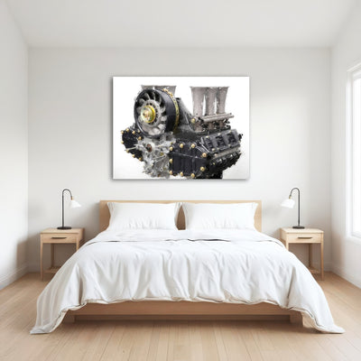 AUTO-MOCKUP ROOM | Porsche 911 Engine 1