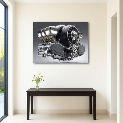 AUTO-MOCKUP ROOM | Porsche 911 Engine