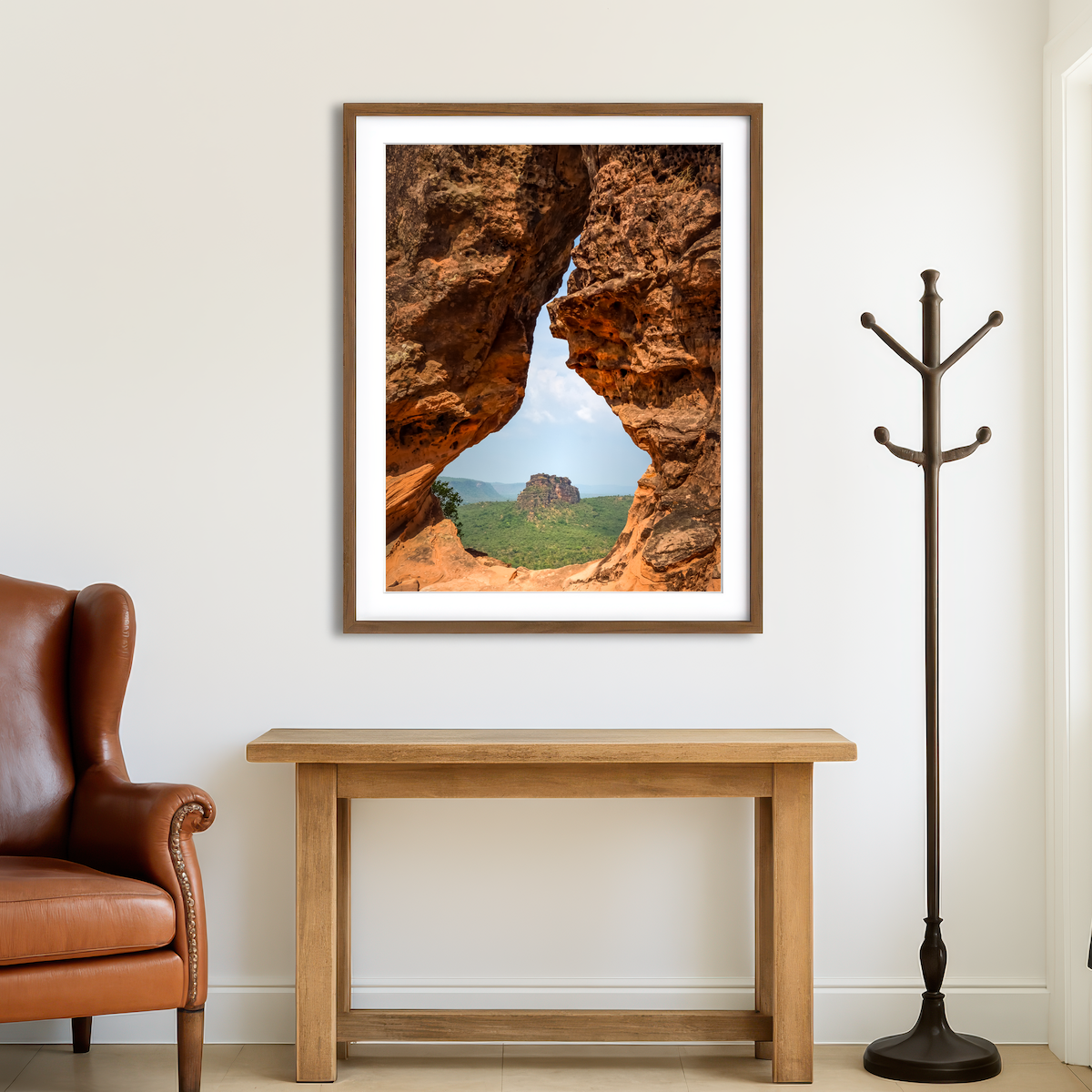 AUTO-MOCKUP ROOM | Portal to Cerrado Wall Art