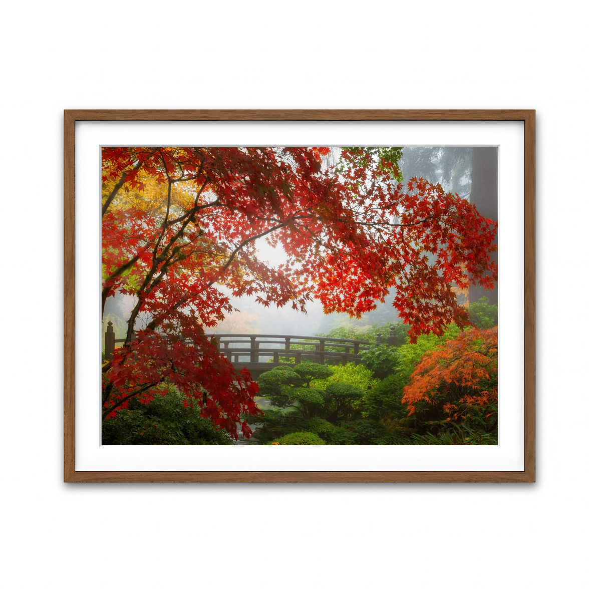 Framed Print 4x3 Walnut