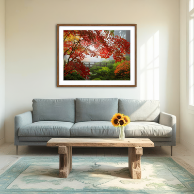 AUTO-MOCKUP ROOM | Portland Japanese Garden Wall Art