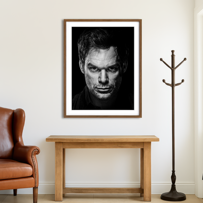 AUTO-MOCKUP ROOM | Portrait Dexter Wall Art