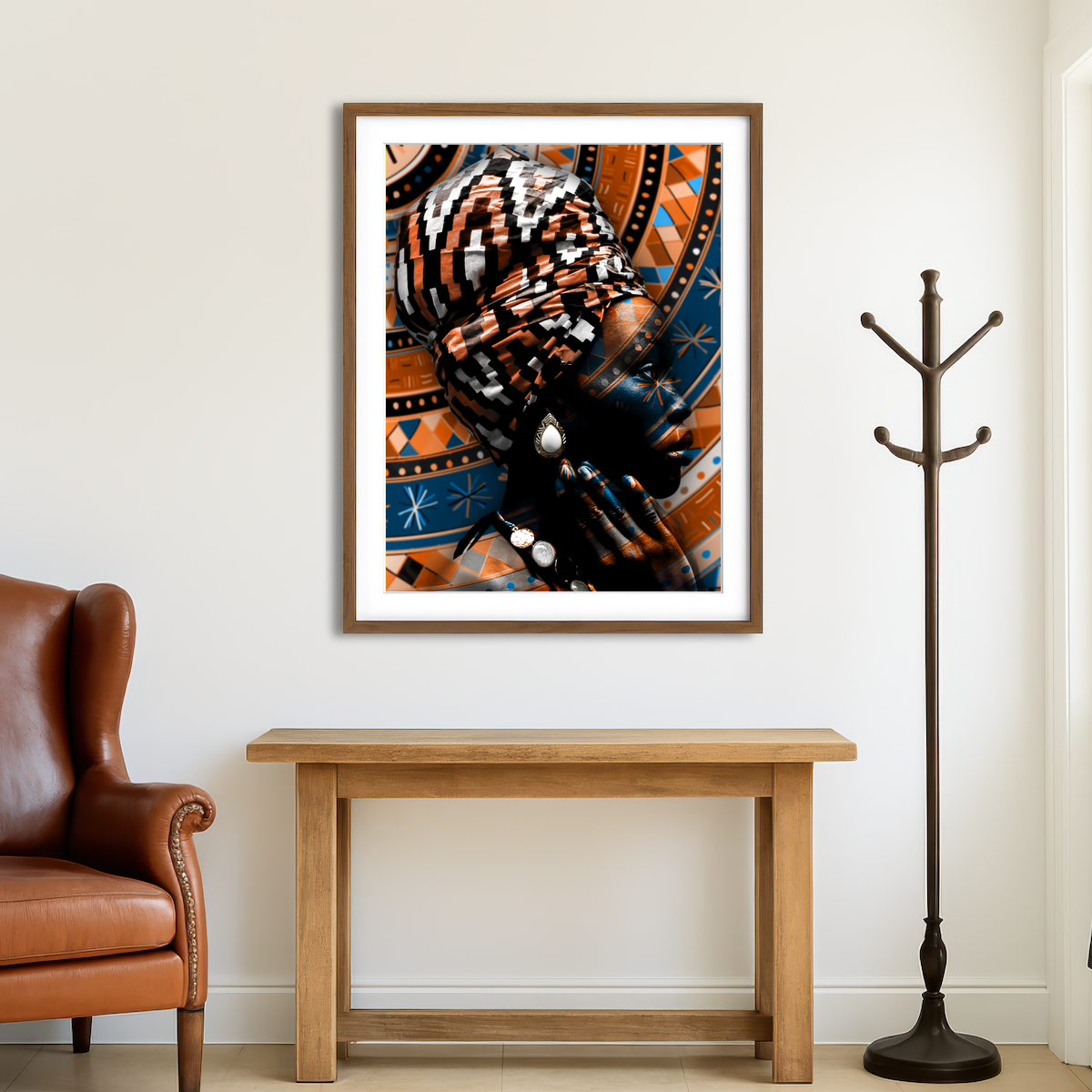 AUTO-MOCKUP ROOM | Portrait Wall Art