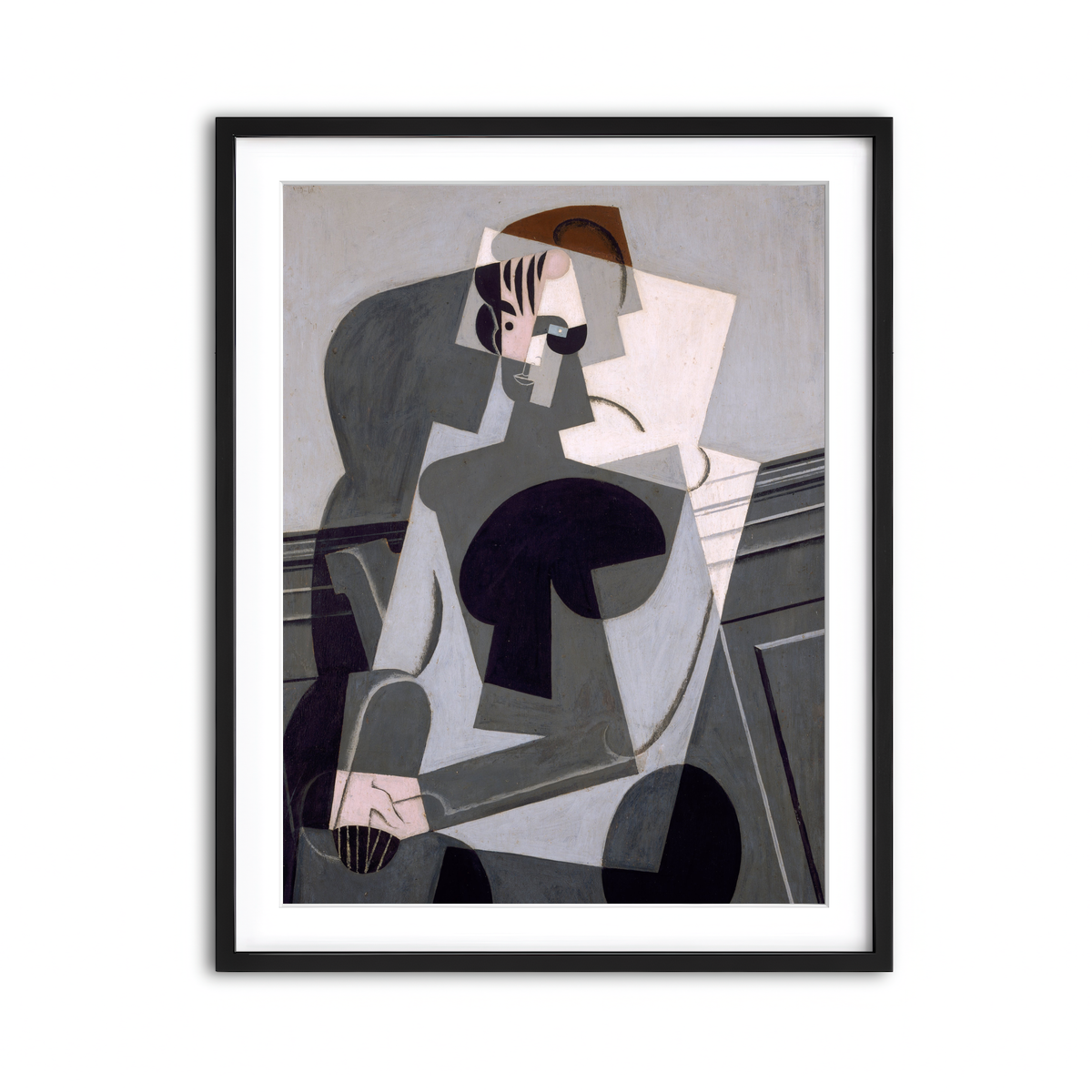 Framed Print 3x4 Black