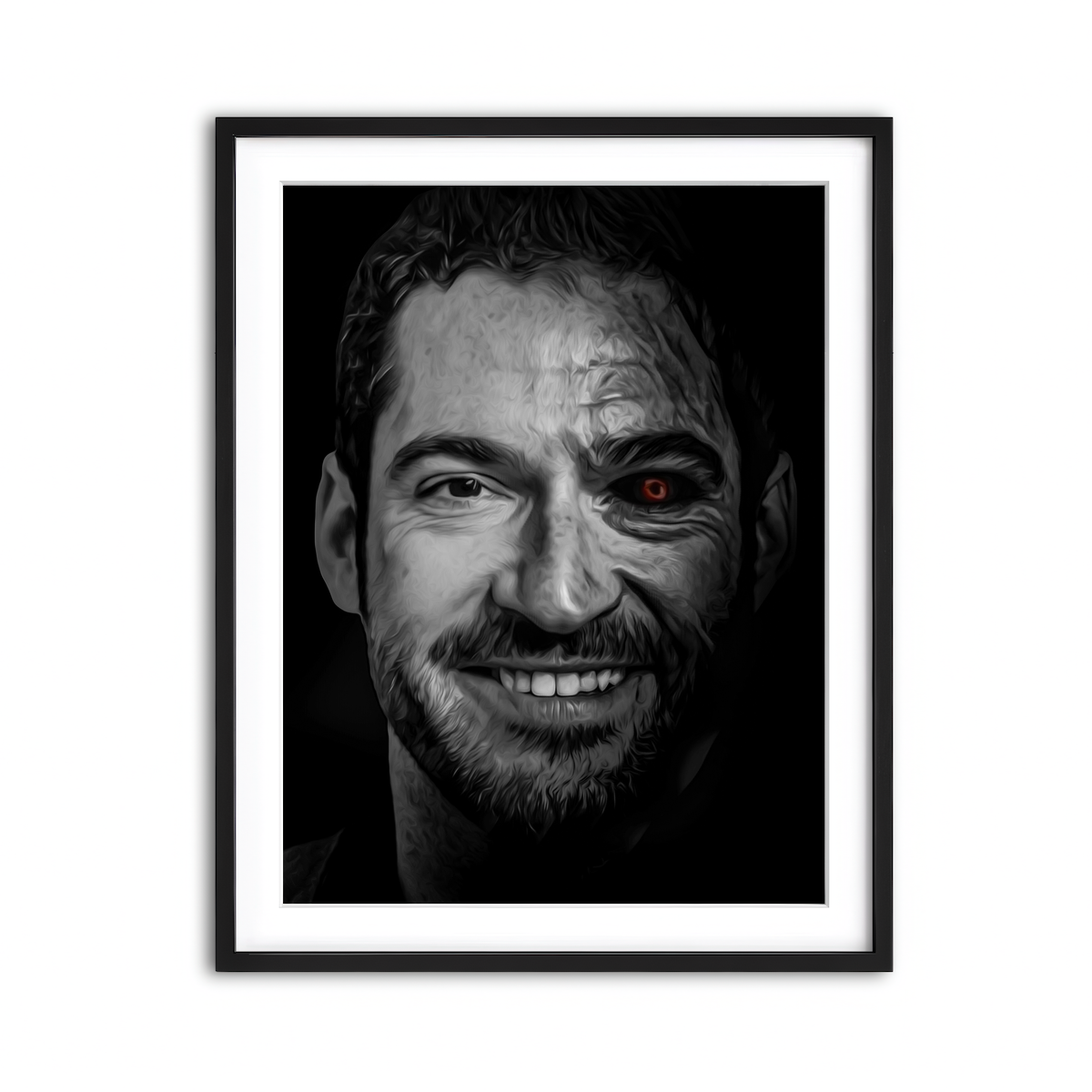 Framed Print 3x4 Black