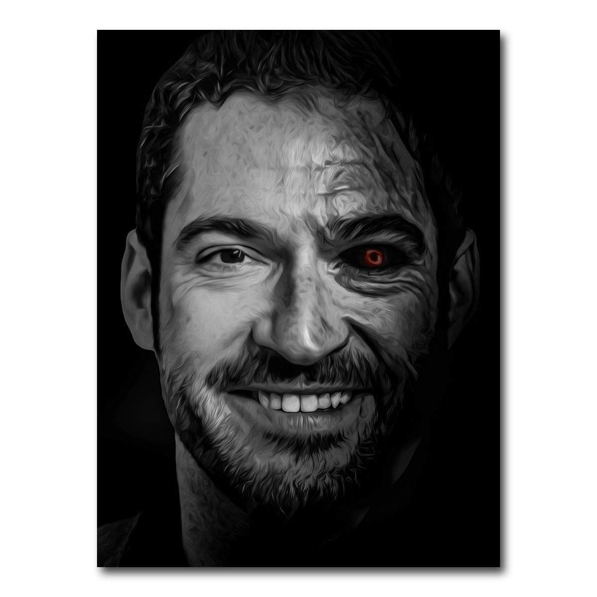 AUTO-MOCKUP WHITE | Portrait lucifer | 1 Piece | Gallery Wrap Canvas | group=3x4