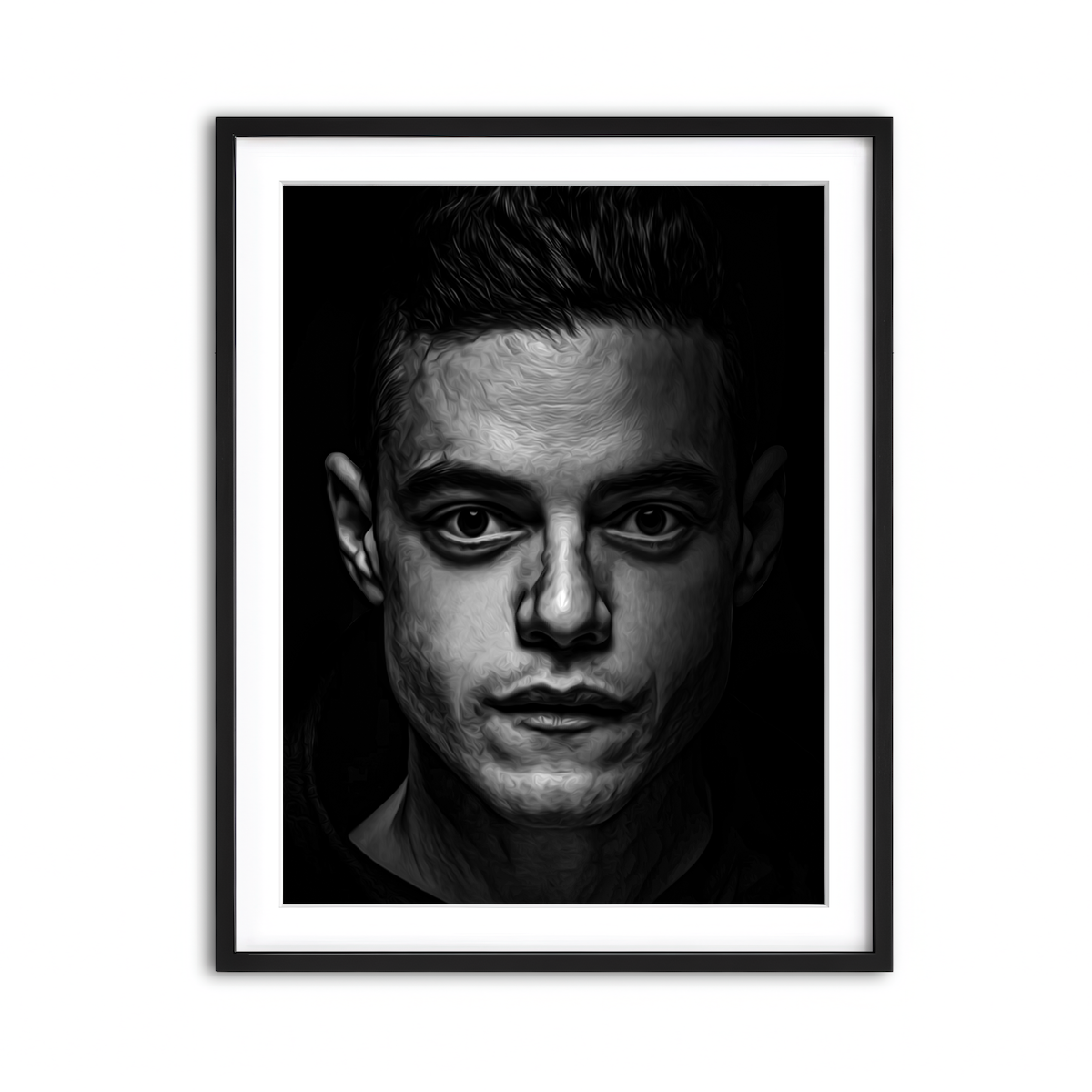 Framed Print 3x4 Black