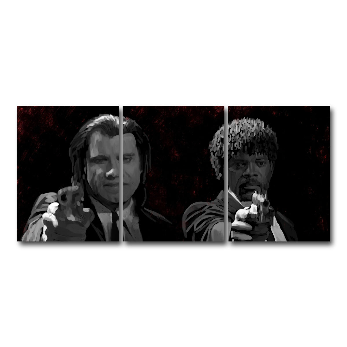 AUTO-MOCKUP WHITE | Portrait of Jules and Vincent | 3 Piece | Gallery Wrap Canvas | group=18x24