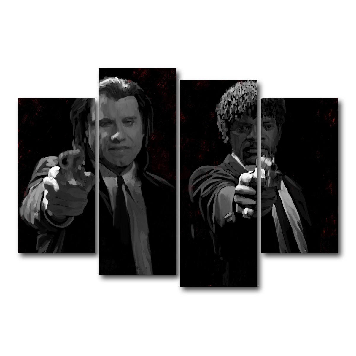 AUTO-MOCKUP WHITE | Portrait of Jules and Vincent | 4 Piece | Gallery Wrap Canvas | group=4_short