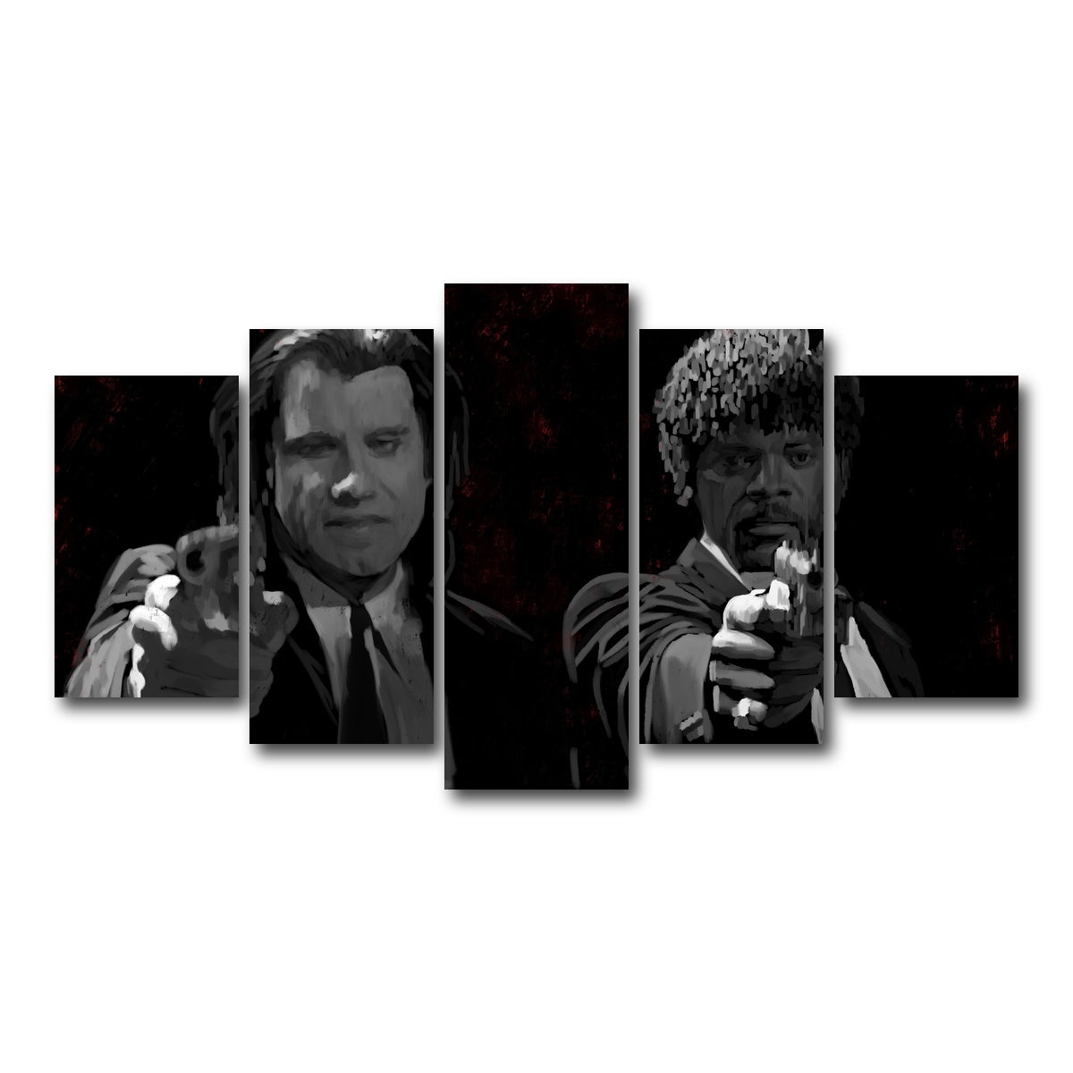 AUTO-MOCKUP WHITE | Portrait of Jules and Vincent | 5 Piece | Gallery Wrap Canvas | group=5_normal