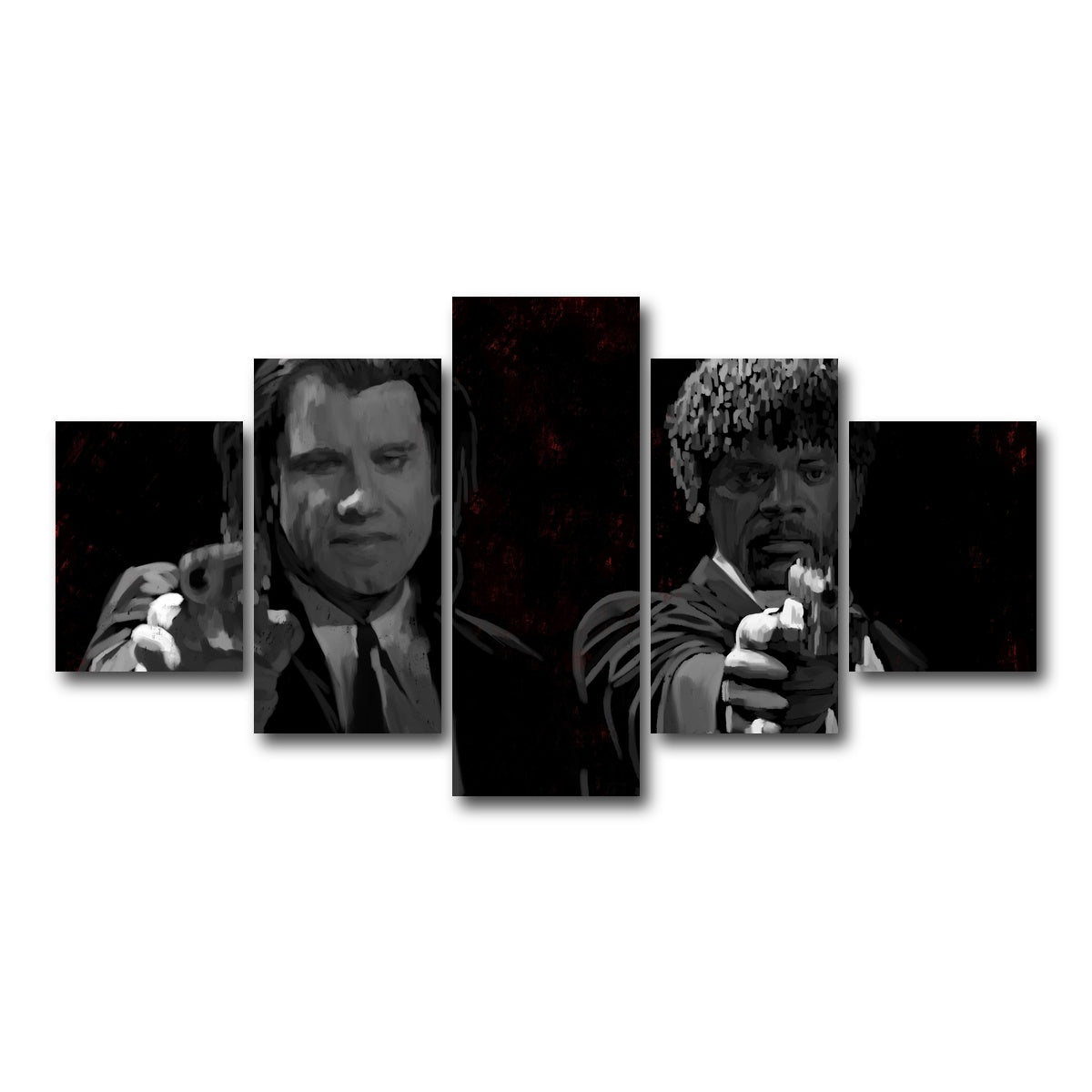 AUTO-MOCKUP WHITE | Portrait of Jules and Vincent | 5 Piece | Gallery Wrap Canvas | group=5_short