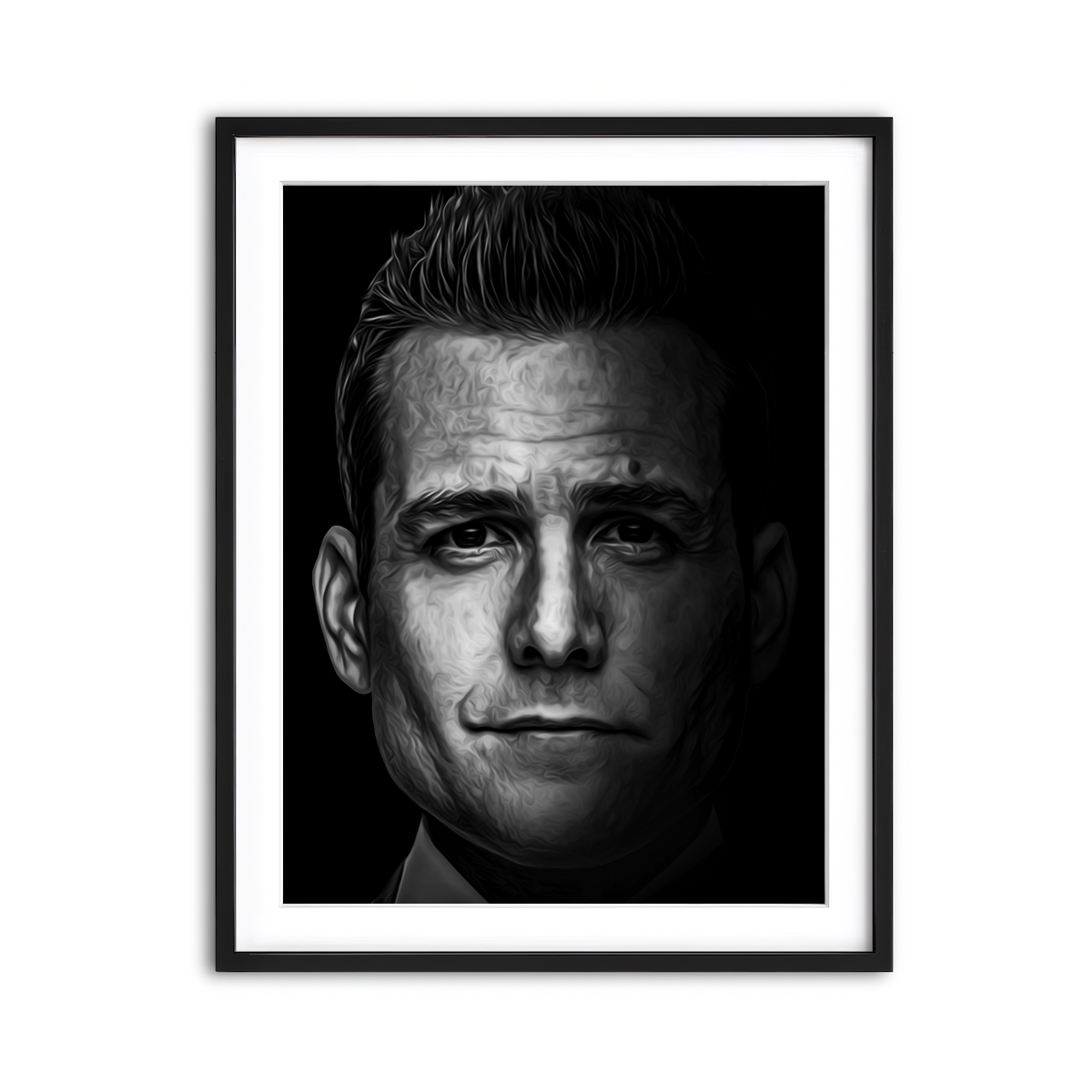 Framed Print 3x4 Black