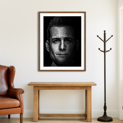 AUTO-MOCKUP ROOM | Portrait Suits Wall Art