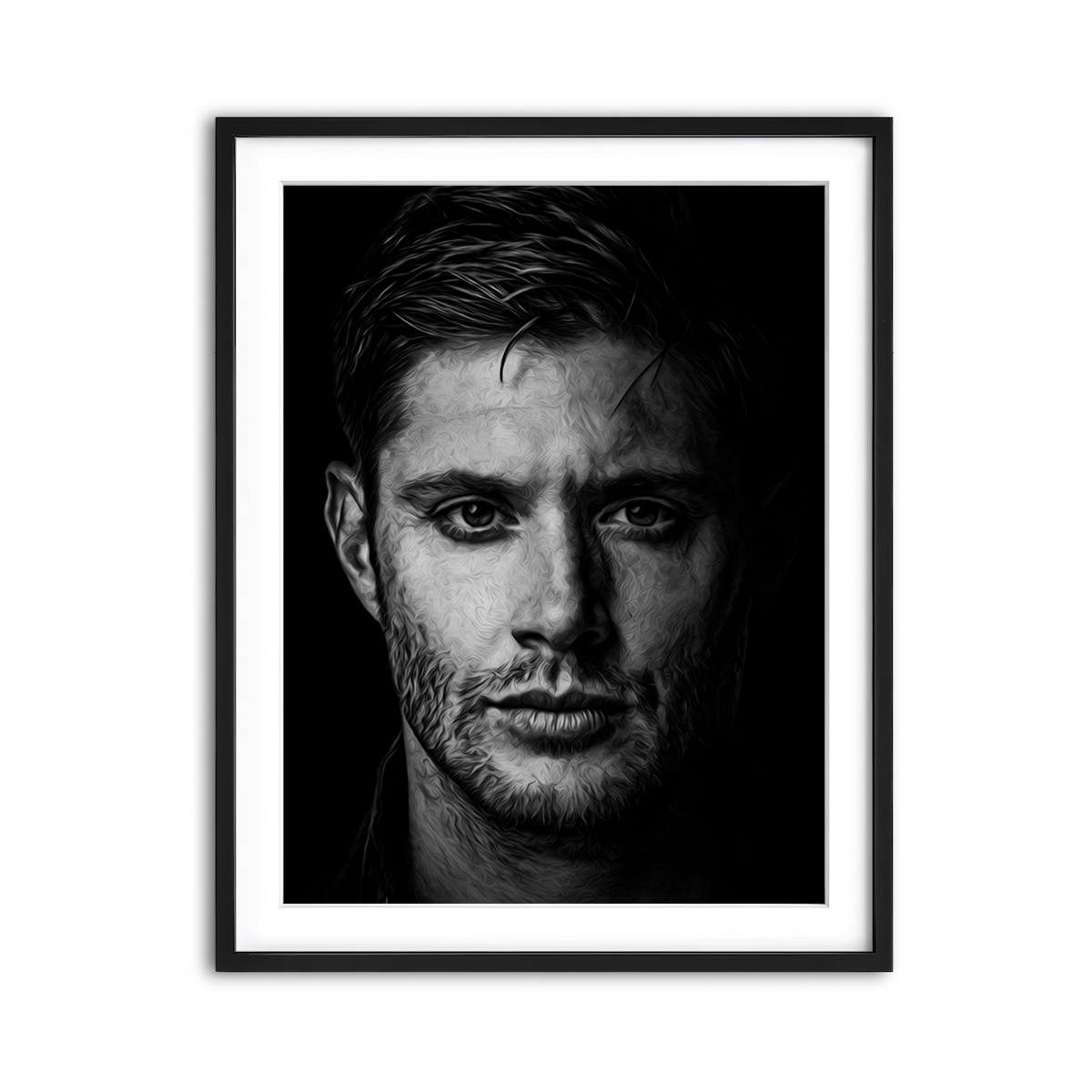 Framed Print 3x4 Black