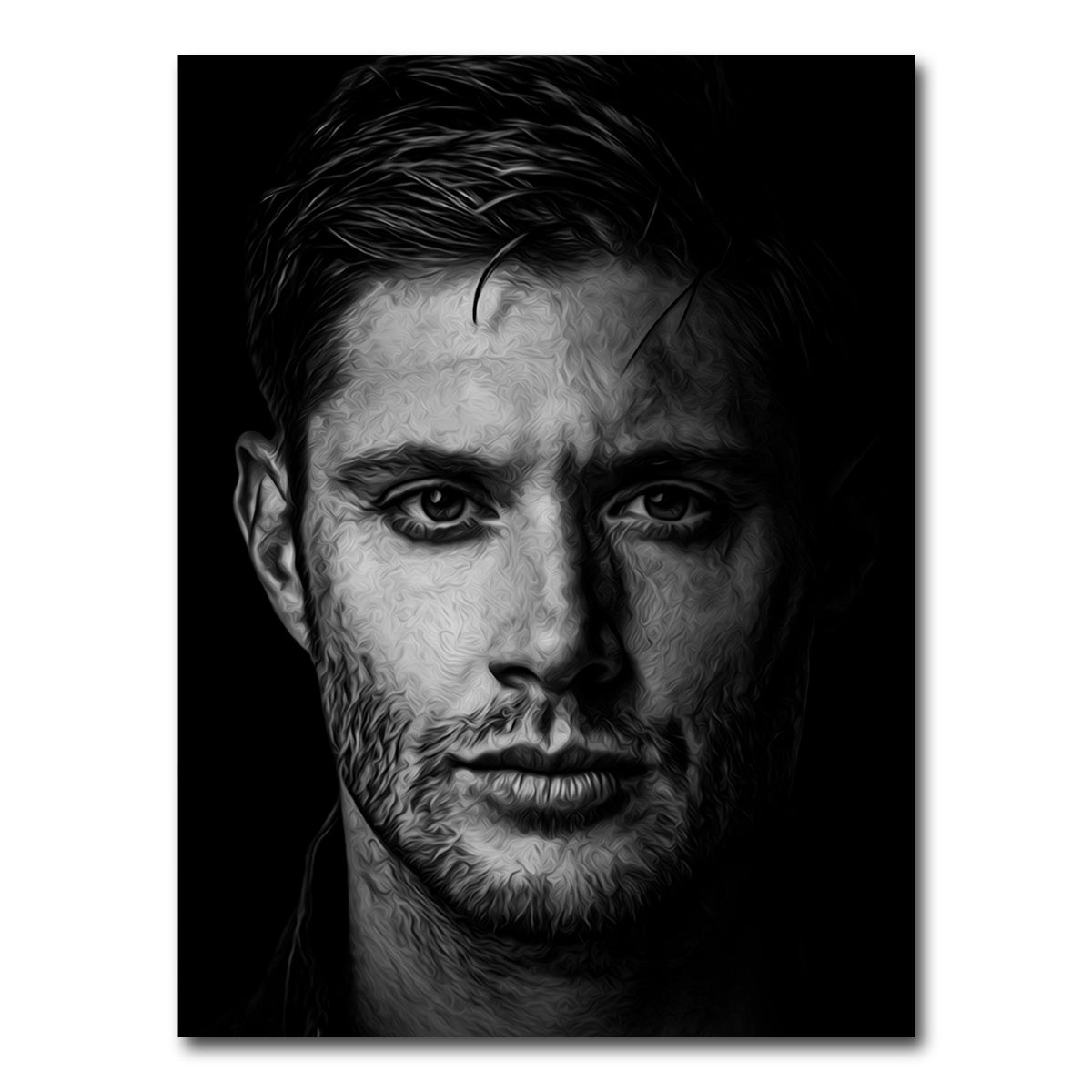 AUTO-MOCKUP WHITE | Portrait supernatural | 1 Piece | Gallery Wrap Canvas | group=3x4