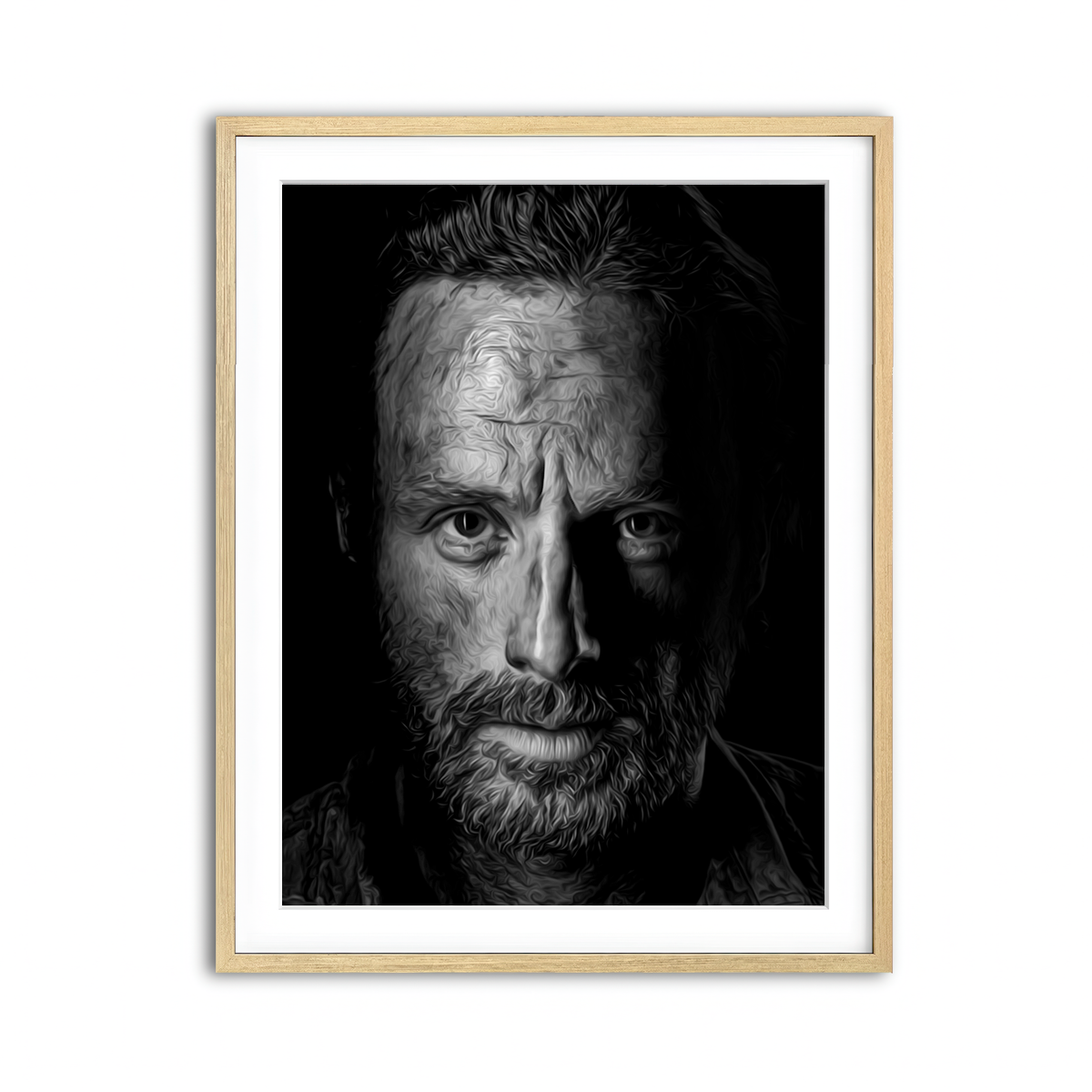 Framed Print 3x4 Natural