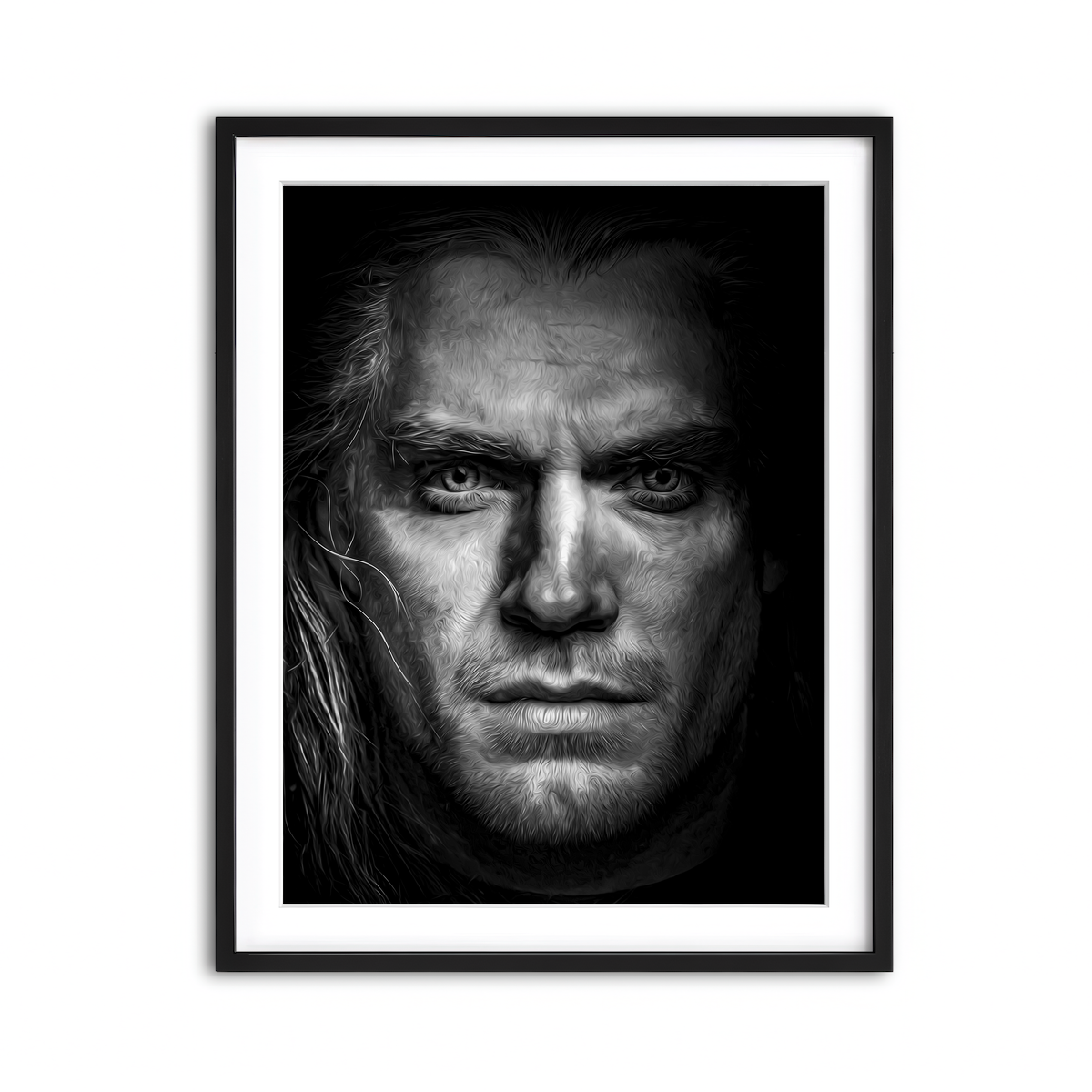 Framed Print 3x4 Black