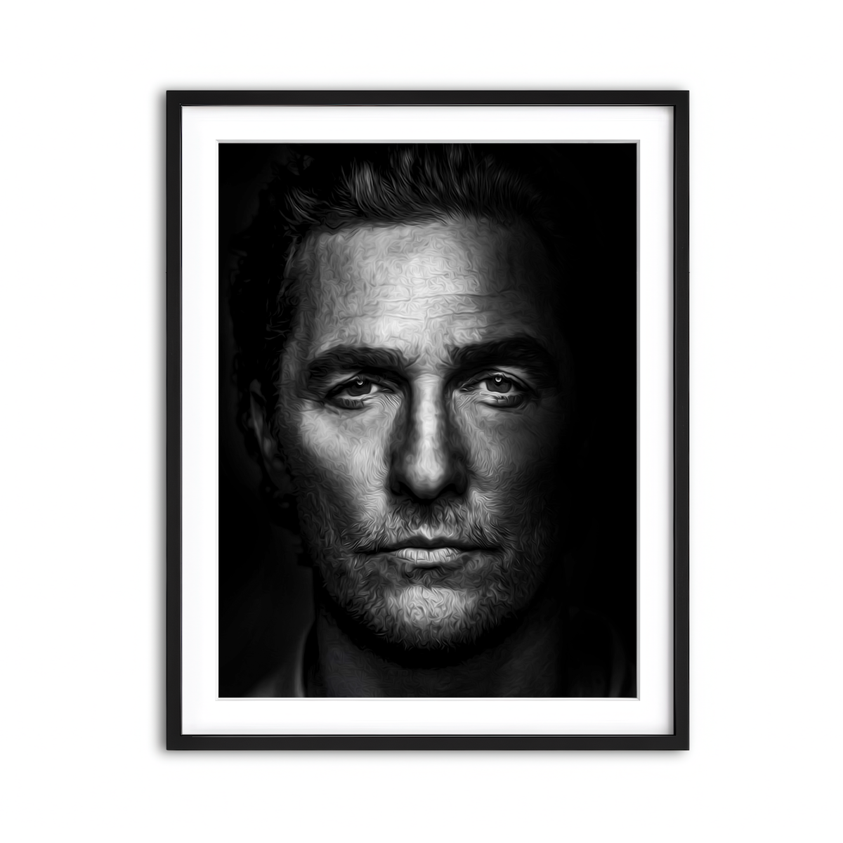 Framed Print 3x4 Black