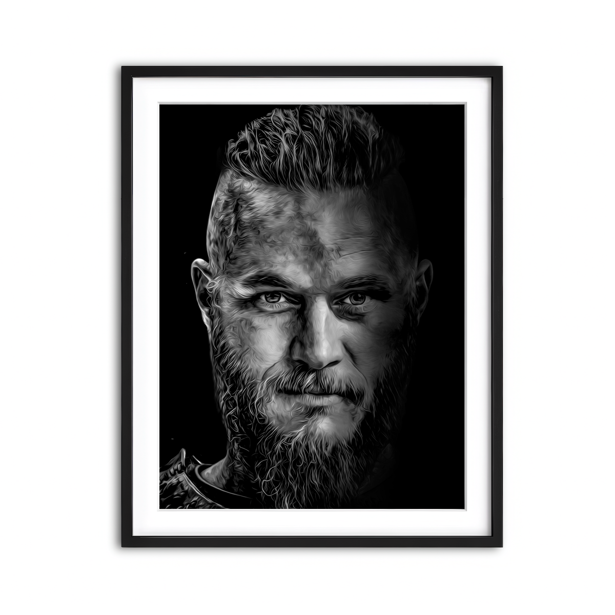 Framed Print 3x4 Black