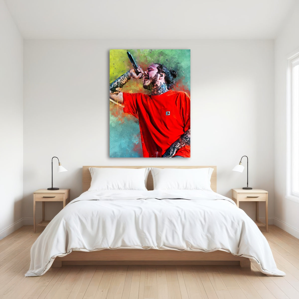 AUTO-MOCKUP ROOM | Post malone Abstract