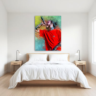 AUTO-MOCKUP ROOM | Post malone Abstract